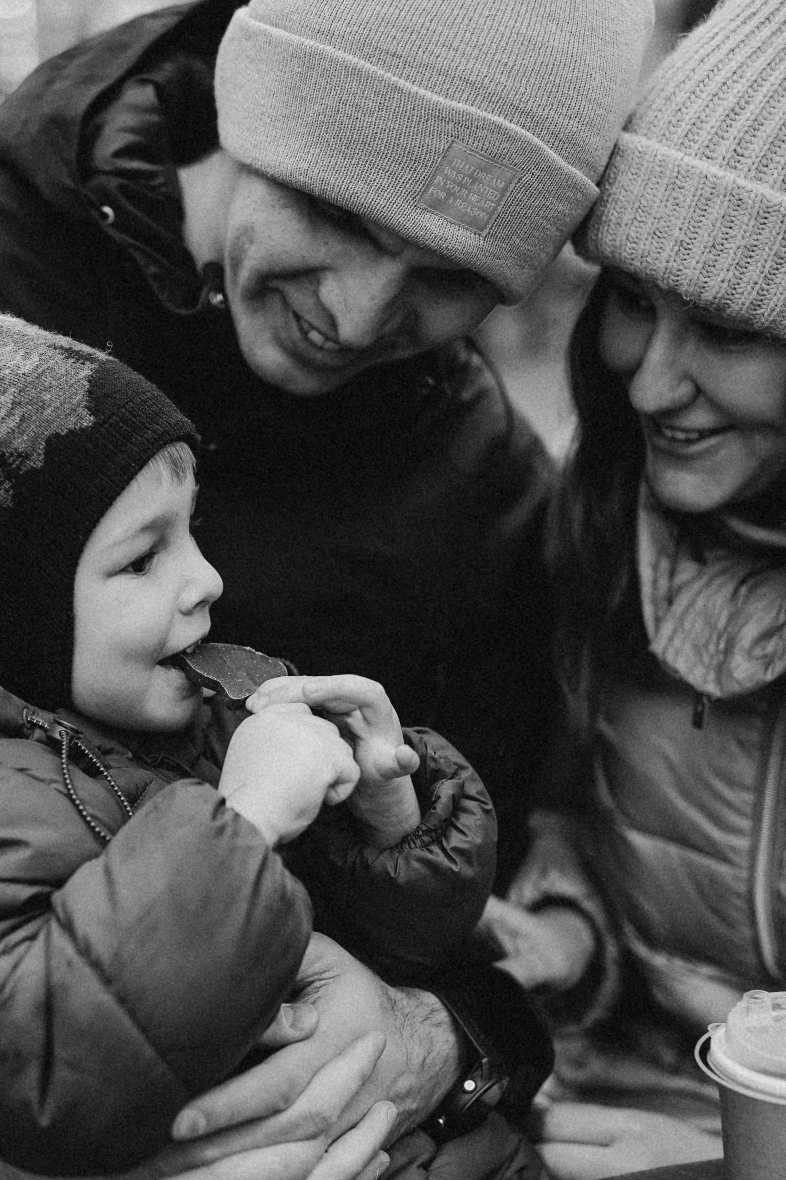 Прогулка по новогодней Москве для Юли, Жени и Вани. Фотограф Наталья Колганова