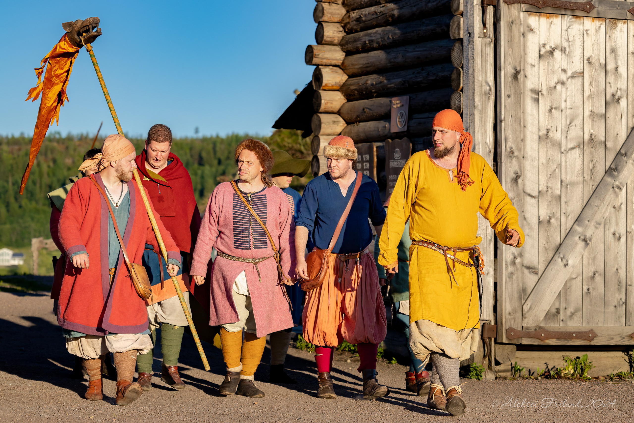 Исторический парк «Бастiонъ» (фестиваль «Карельская Земля» 2024 г.). Аэросъемка. Фото и Видео в Карелии. Алексей Фрилунд