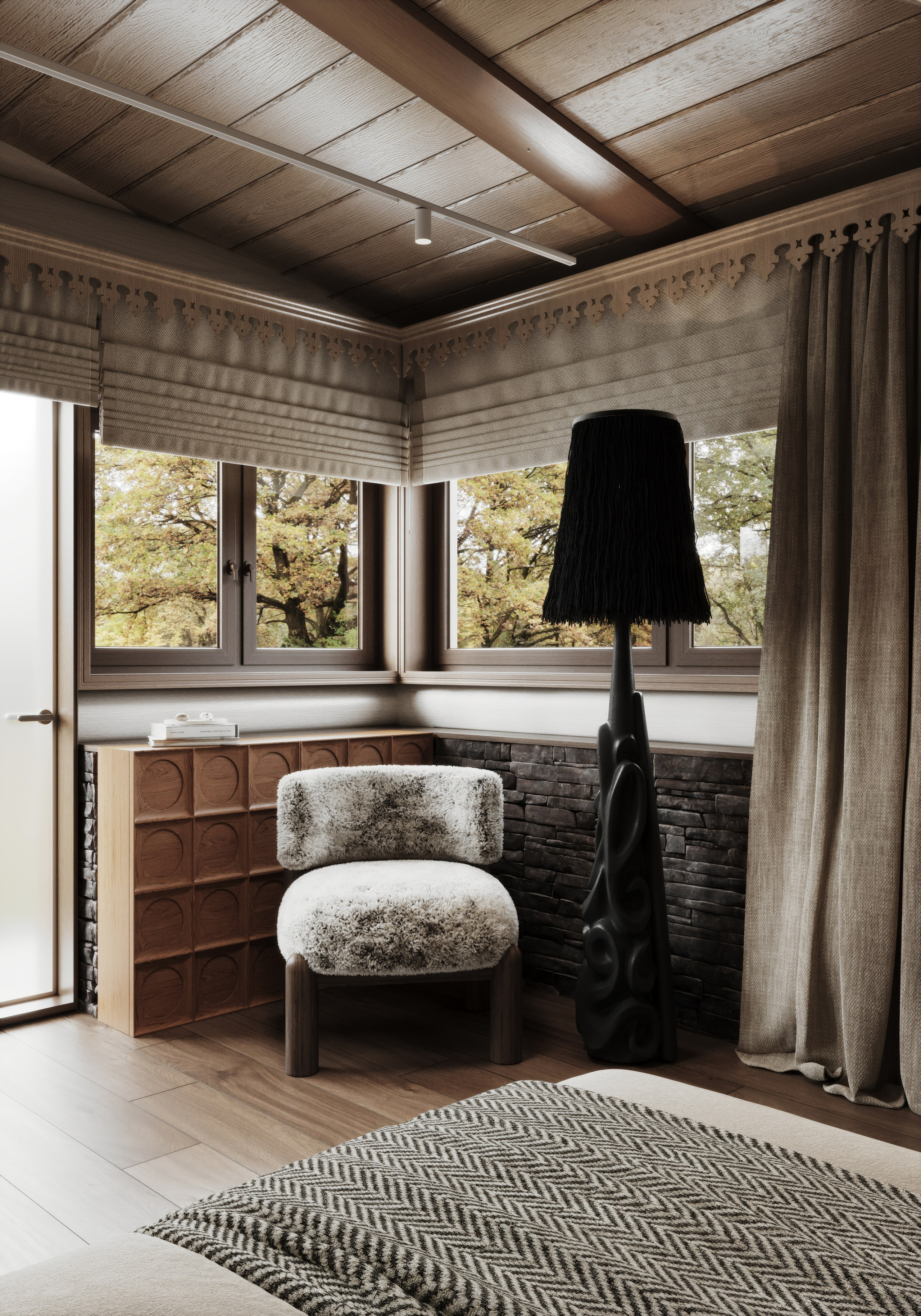 Country house Bedroom | Ashe Home. Середа Юлия | Визуализация