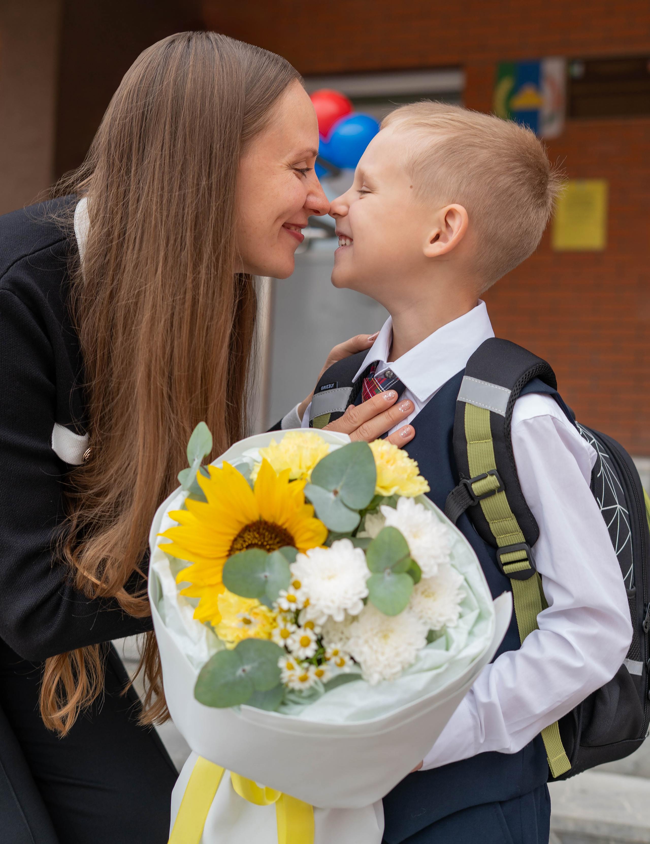 Фотосессия на 1 сентября день знаний в Новосибирске Краснообске