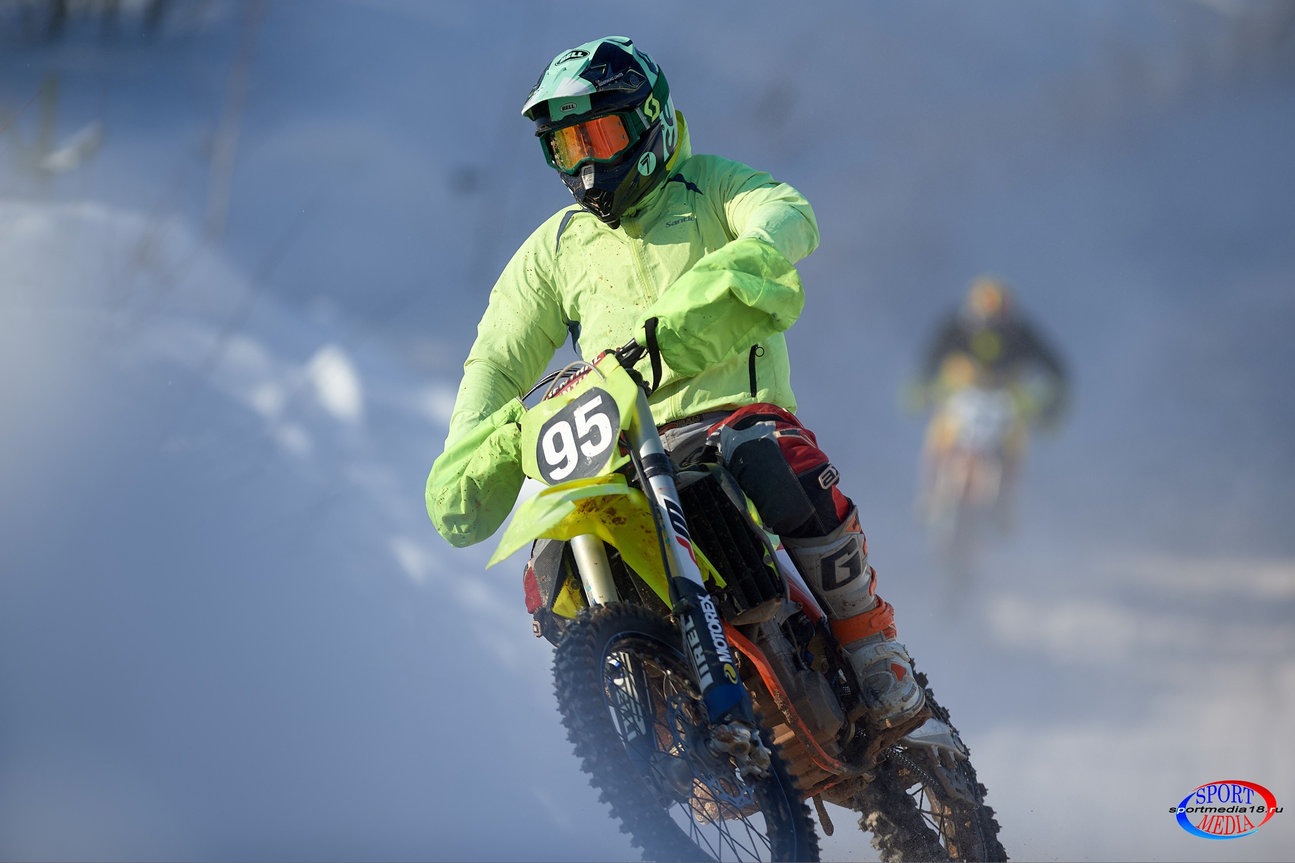 3 этап Кубка Удмуртской Республики по мотокроссу. Воткинск 23.02.2025. Спортивный репортажный фотограф в Ижевске Сергей Мерзляков