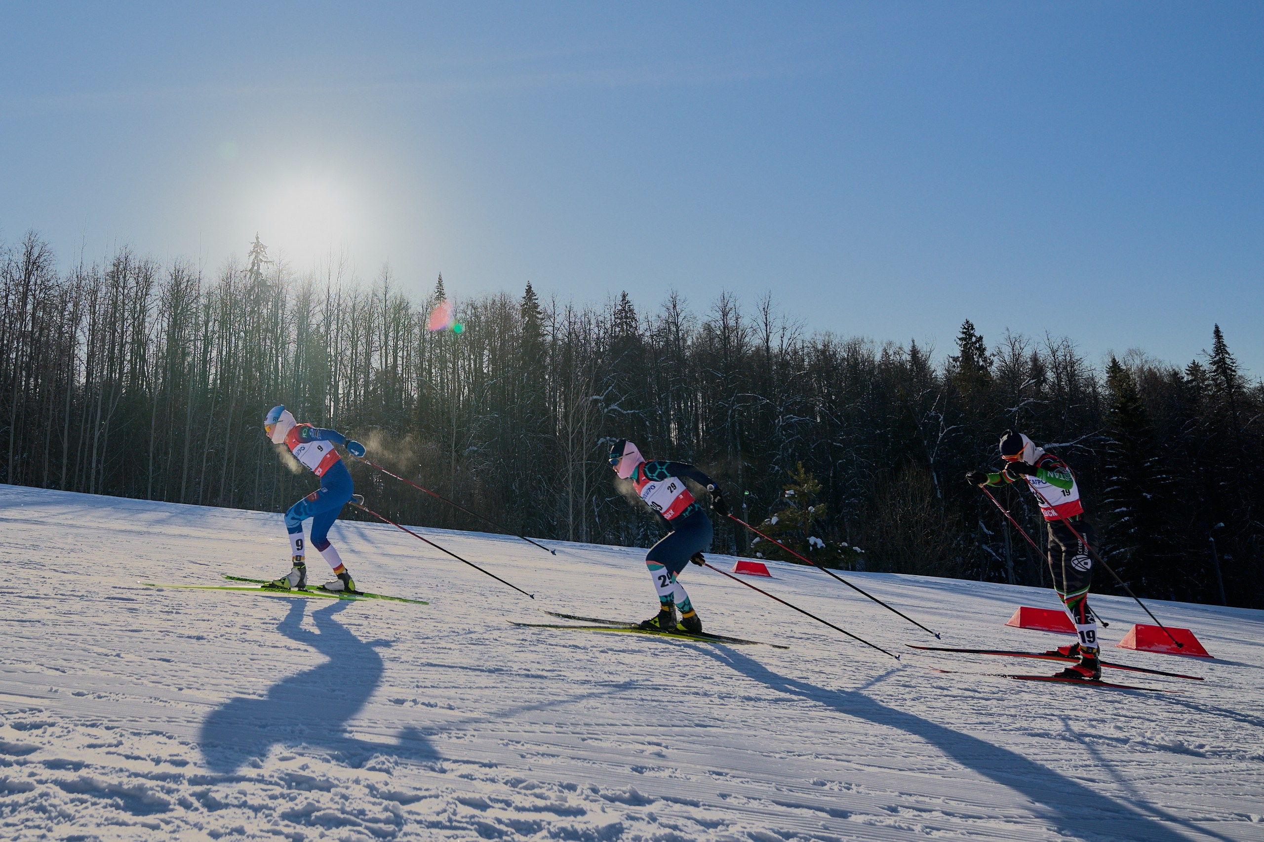 VI этап ФосАгро Кубка России по лыжным гонкам. Спринт. Ижевск 25.01.2025. Спортивный репортажный фотограф в Ижевске Сергей Мерзляков
