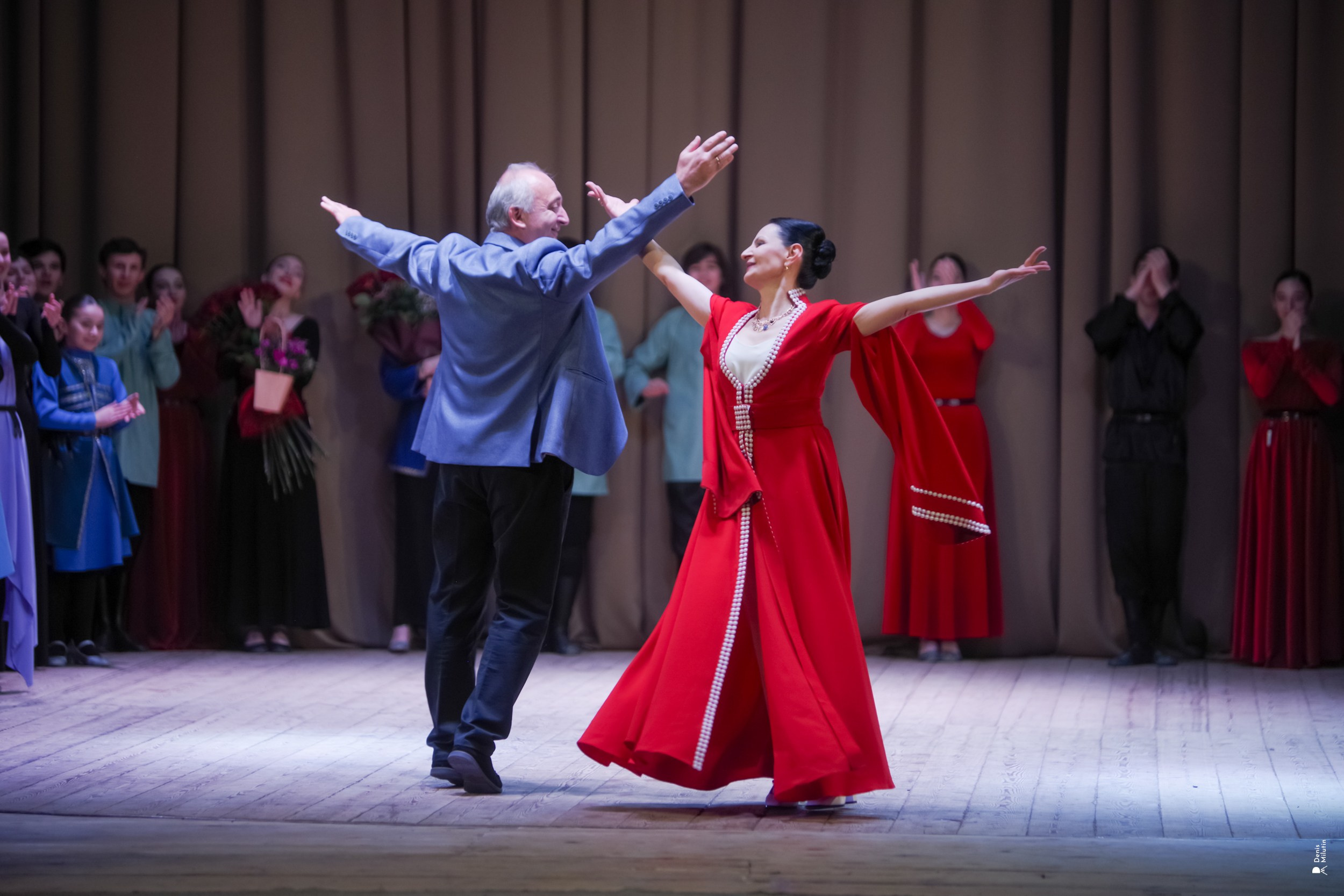 Концерт грузинского танца в Хоби. Портретный фотограф Денис Милютин