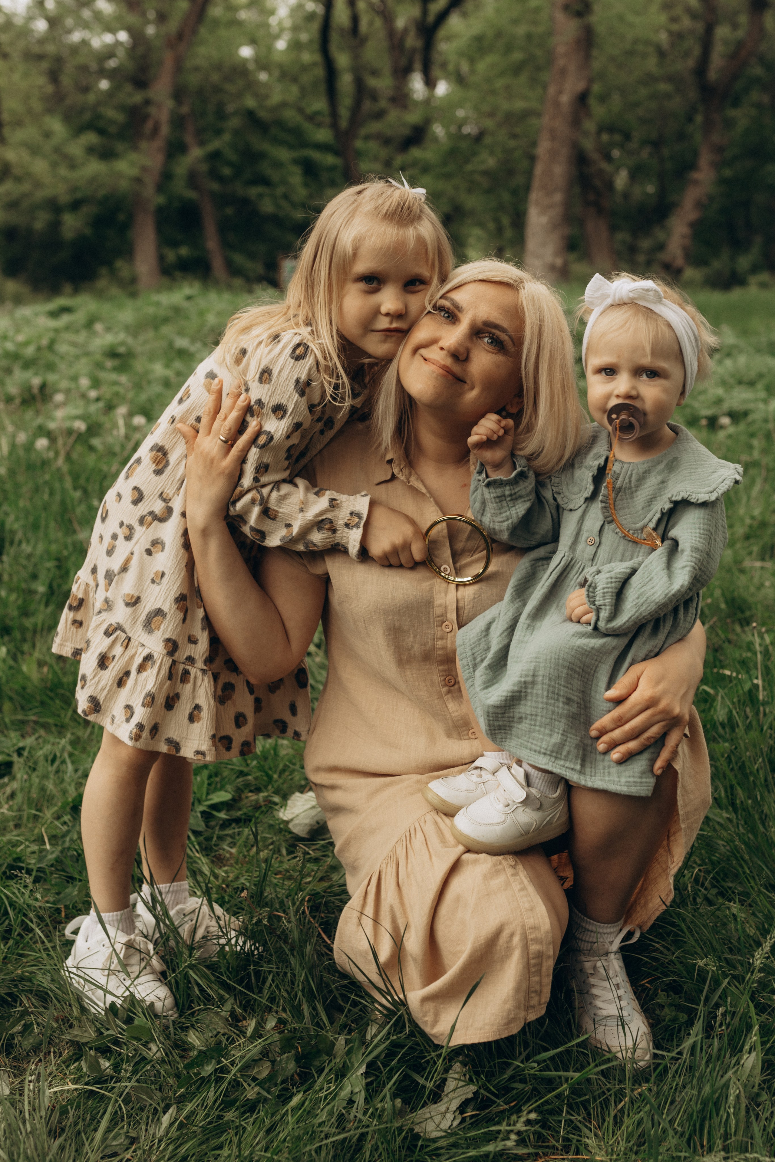 Фотосессия под летним дождем с Алексеем, Юлией и их доченьками. Фотограф в Ставрополе Svetlana Matveeva