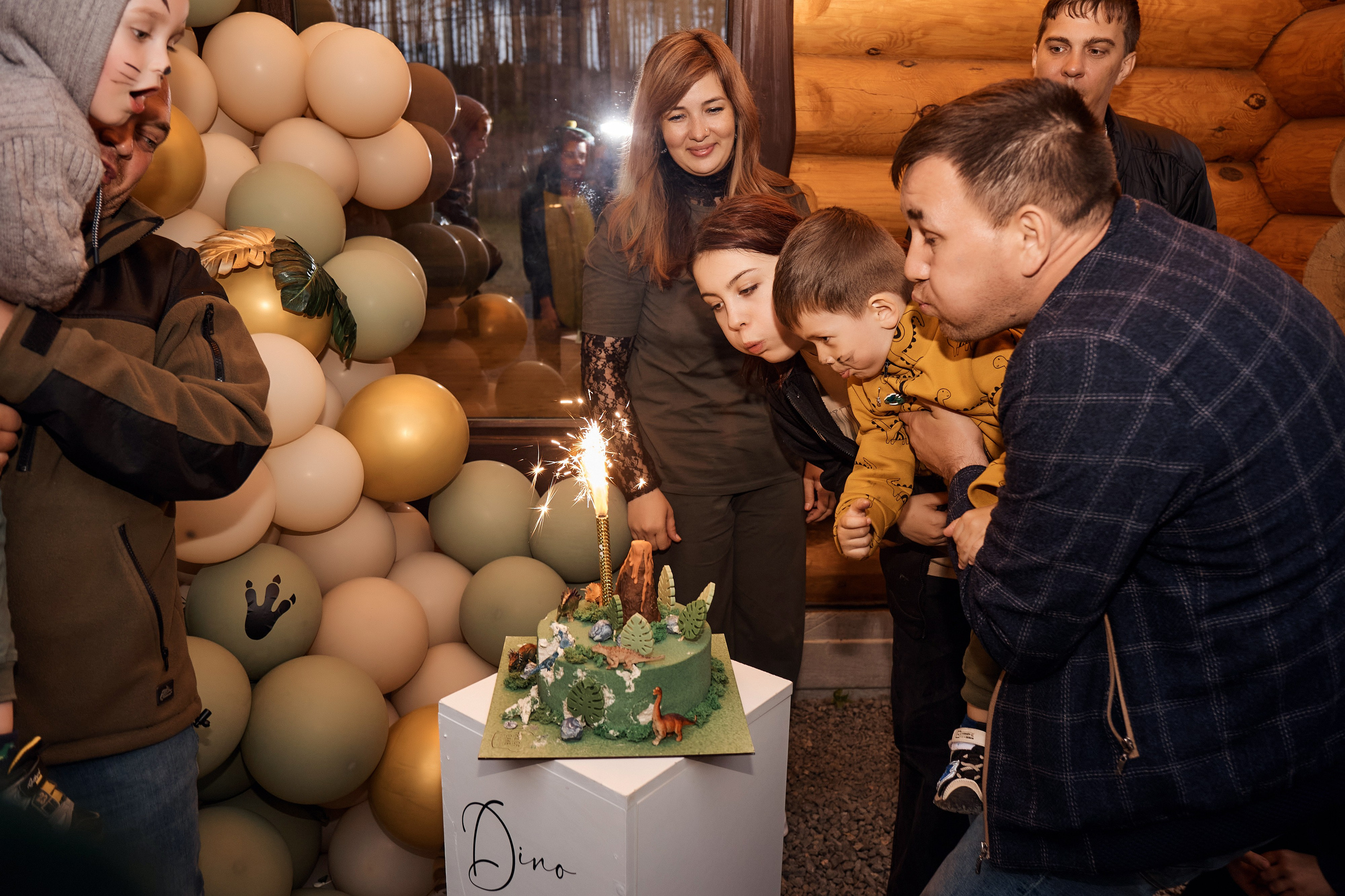 Дино-праздник. Детский и семейный фотограф Шемарова Ольга