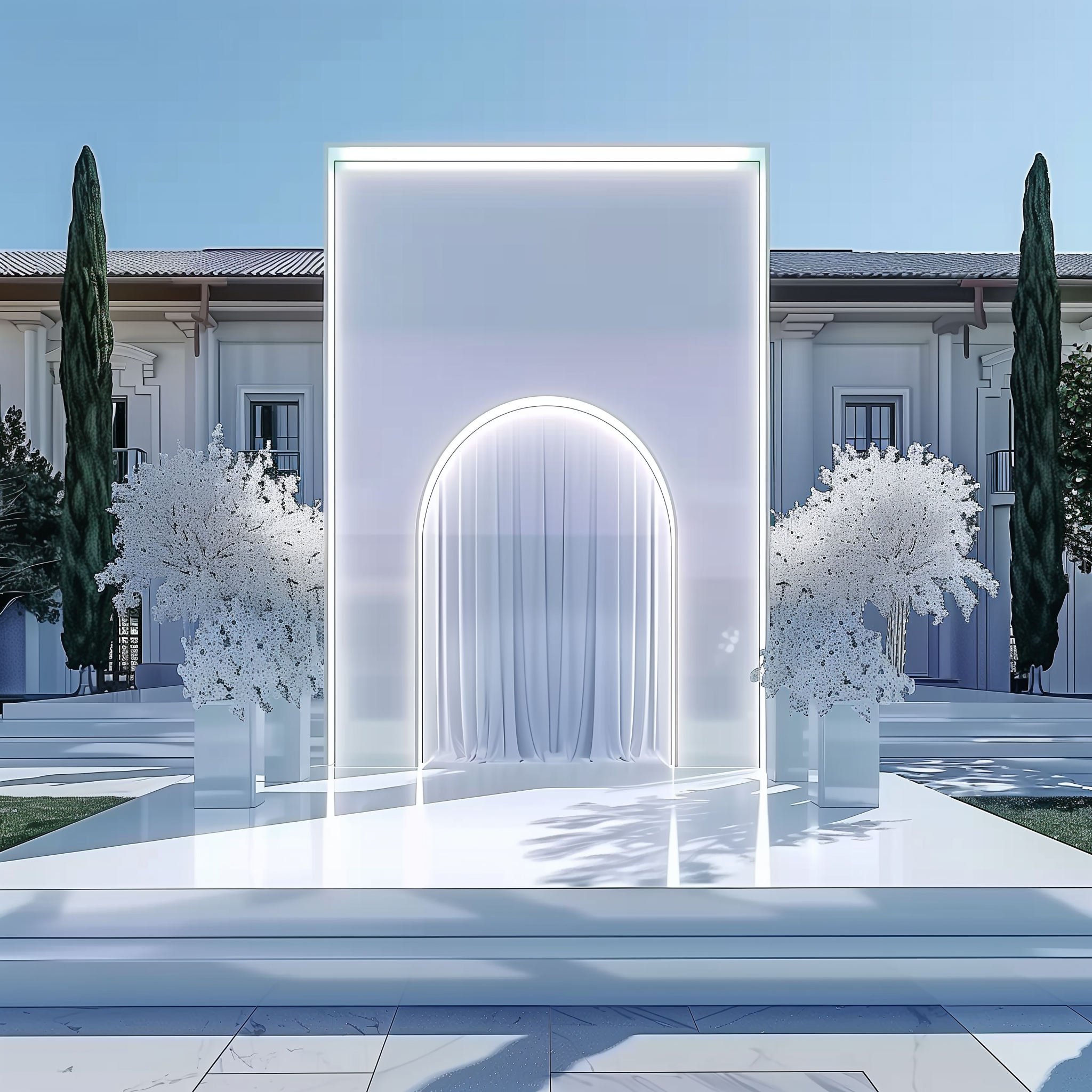 Концепция свадебного декора «Отражаясь в любимых» для LAZAR DECOR. Главная