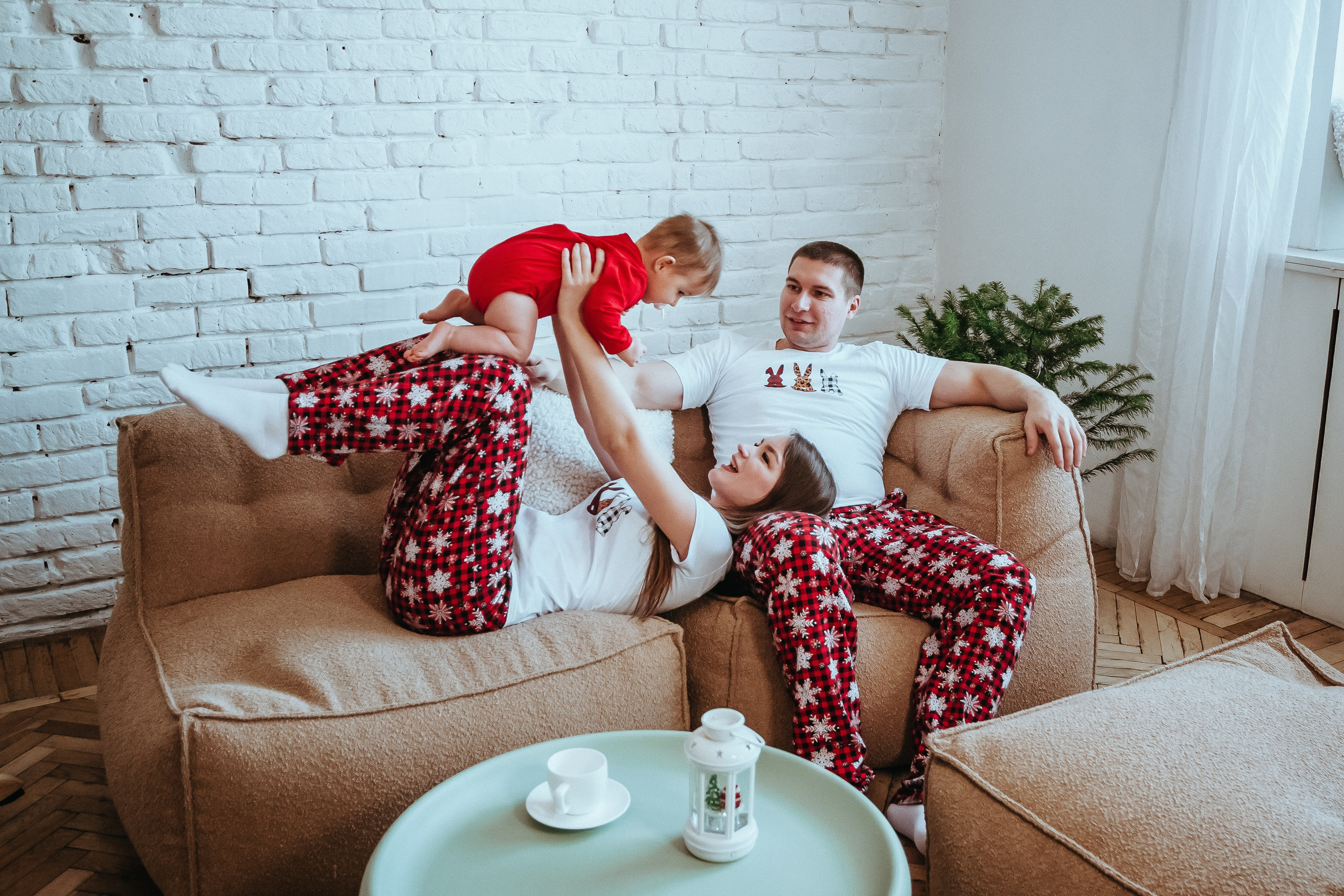 Новогодняя семейная фотосессия Кемерово
