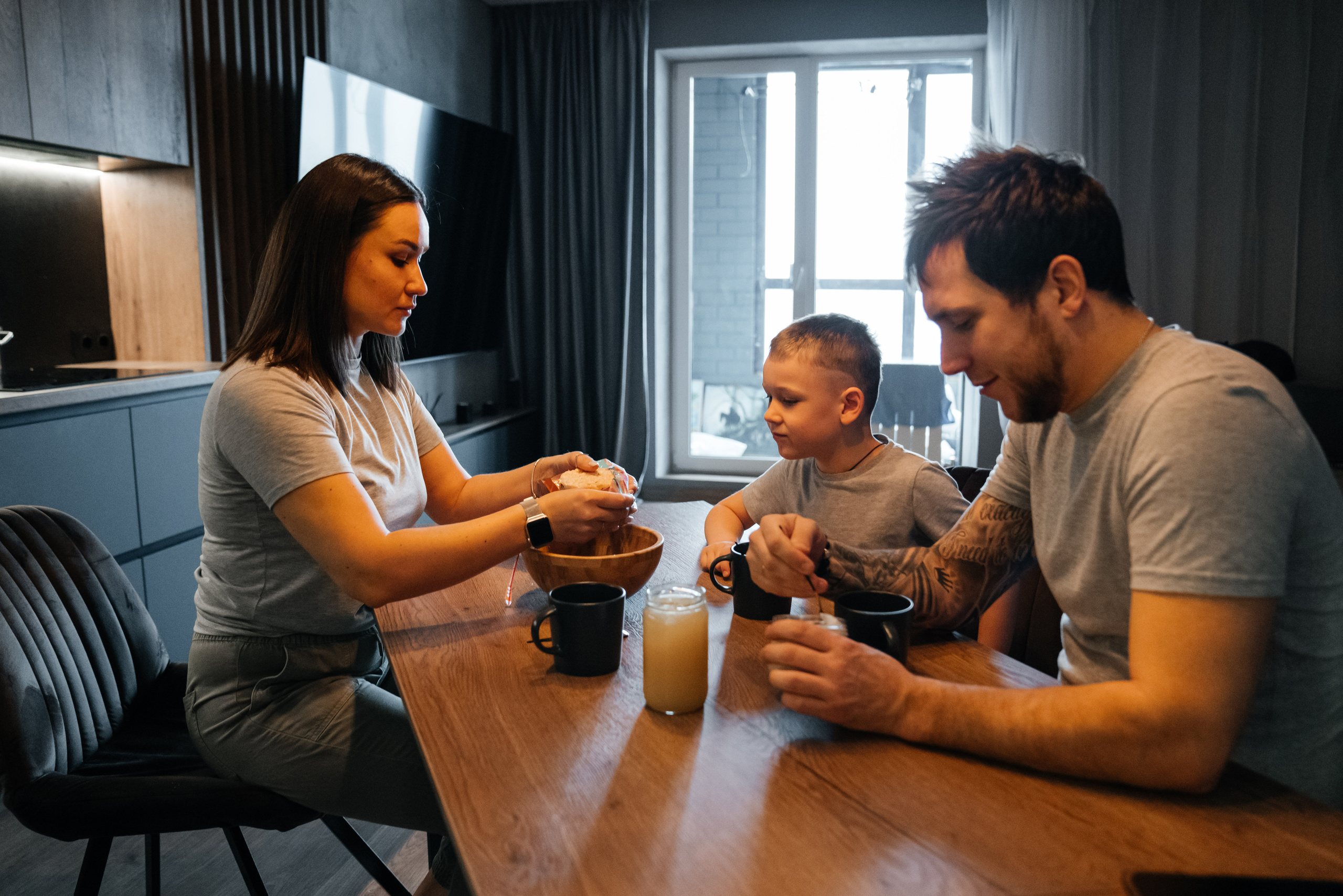Вика+Вадим+Платон. Свадебный и семейный фотограф в Волгограде Юлия Гринева