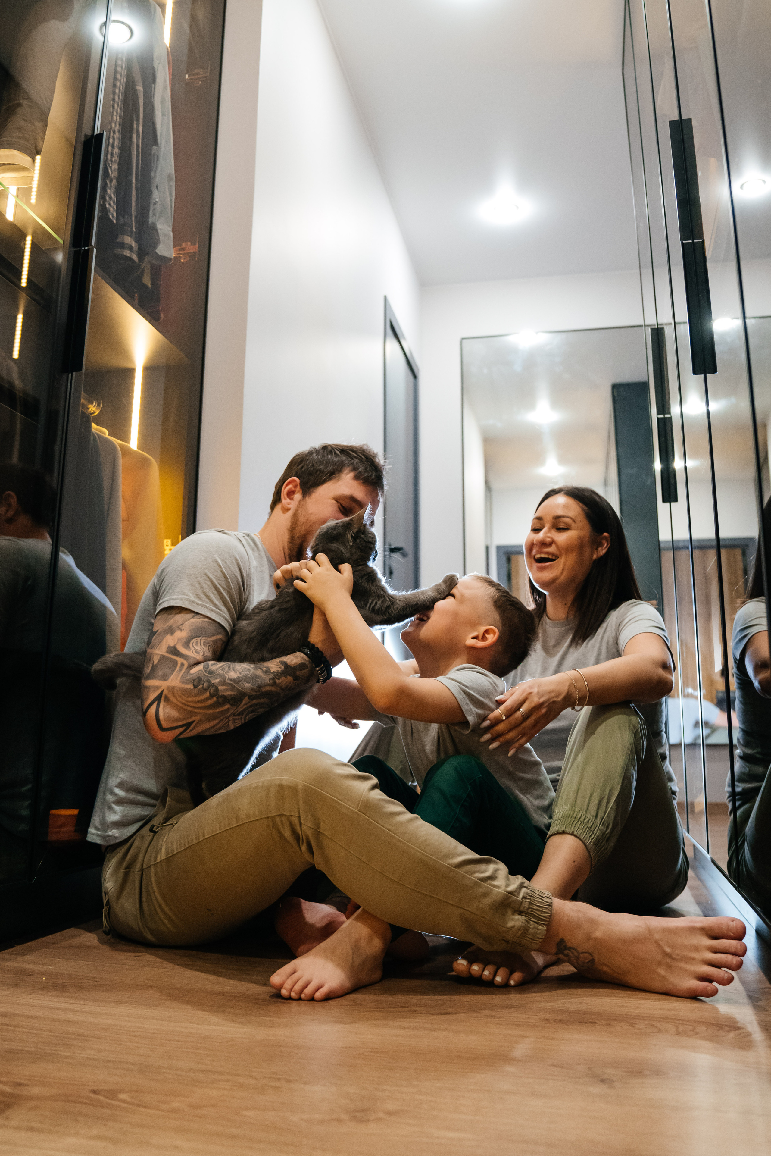 Вика+Вадим+Платон. Свадебный и семейный фотограф в Волгограде Юлия Гринева