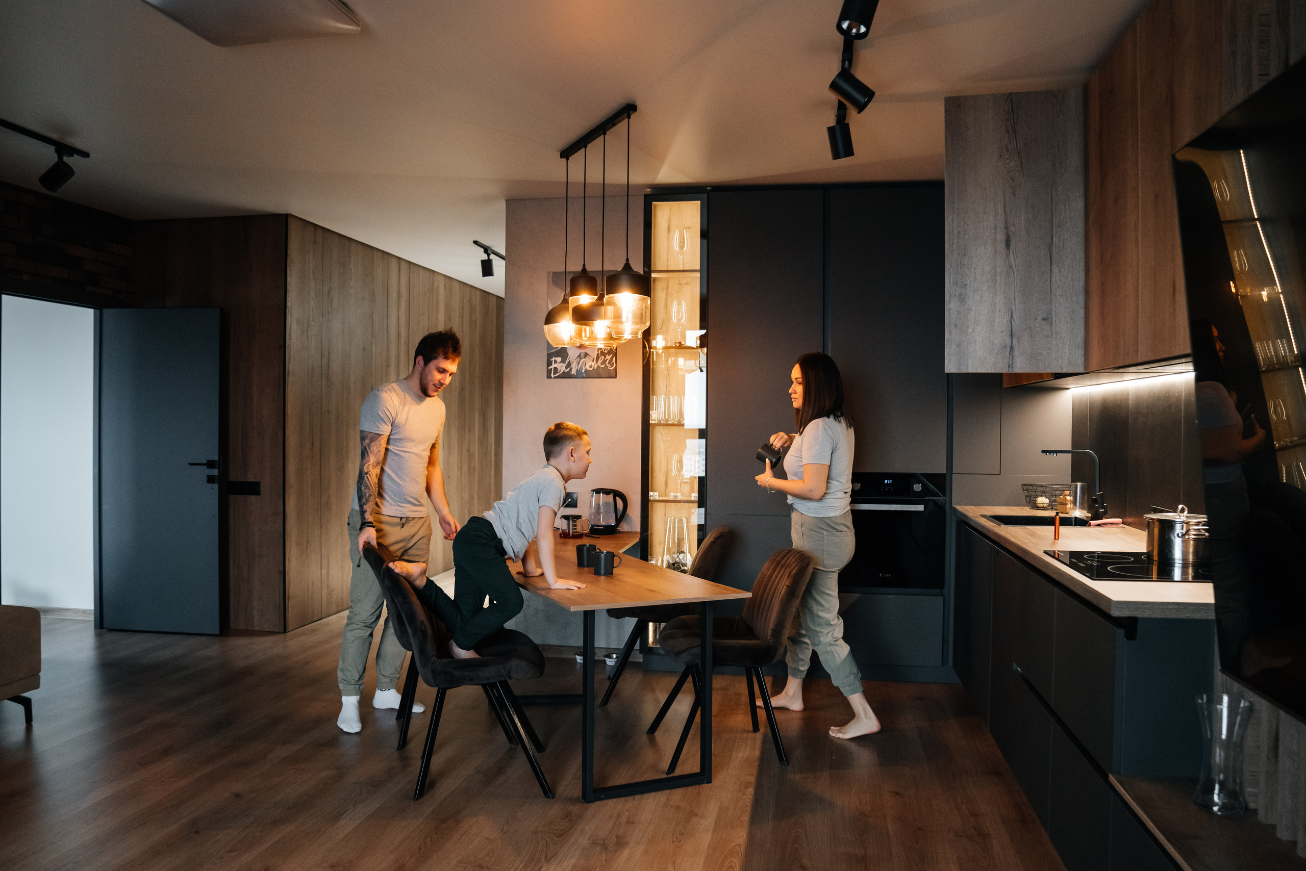 Вика+Вадим+Платон. Свадебный и семейный фотограф в Волгограде Юлия Гринева