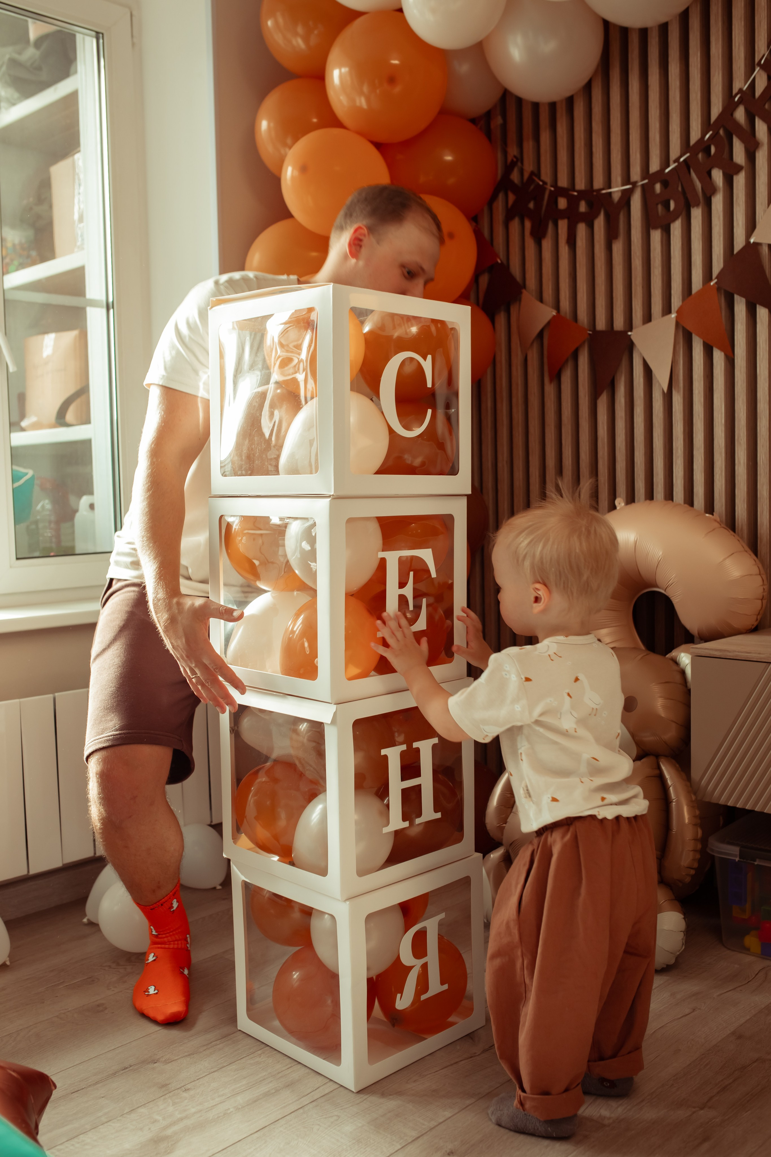 День рождение Арсения+домашняя съемка. Семейный и детский фотограф в Москве Дорогова Екатерина