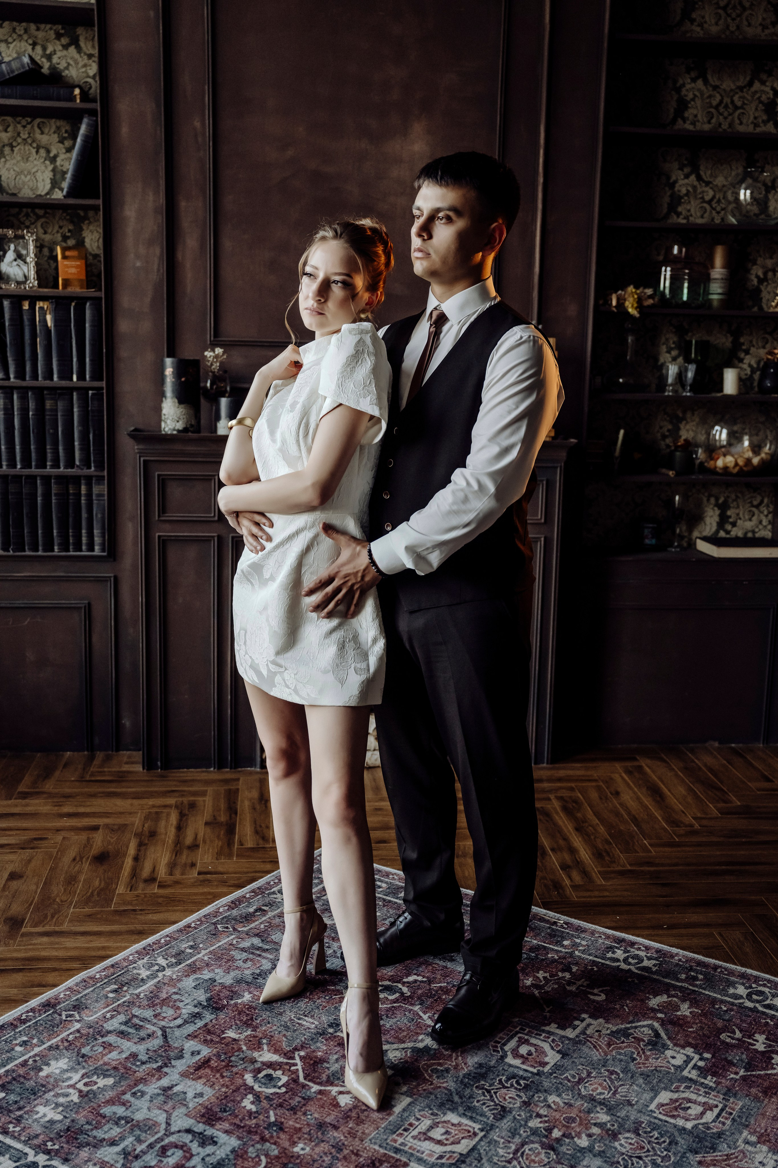 Влюбленные Даниил и Дайана (улица и фотостудия). Свадебный и семейный фотограф Любовь Исланова