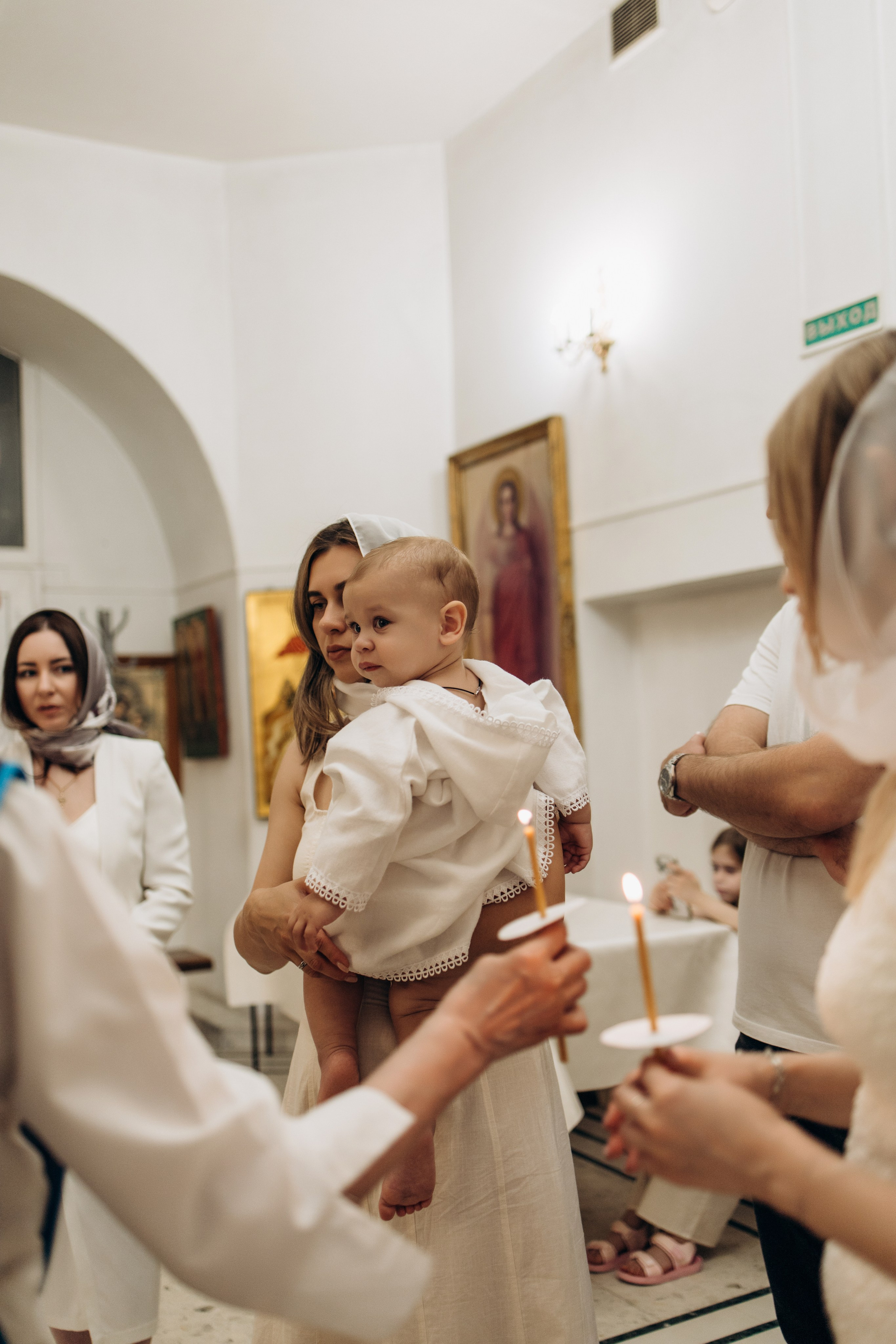 Крещение Радмира. Самый теплый фотограф в Краснодаре Рябоконь Ксения