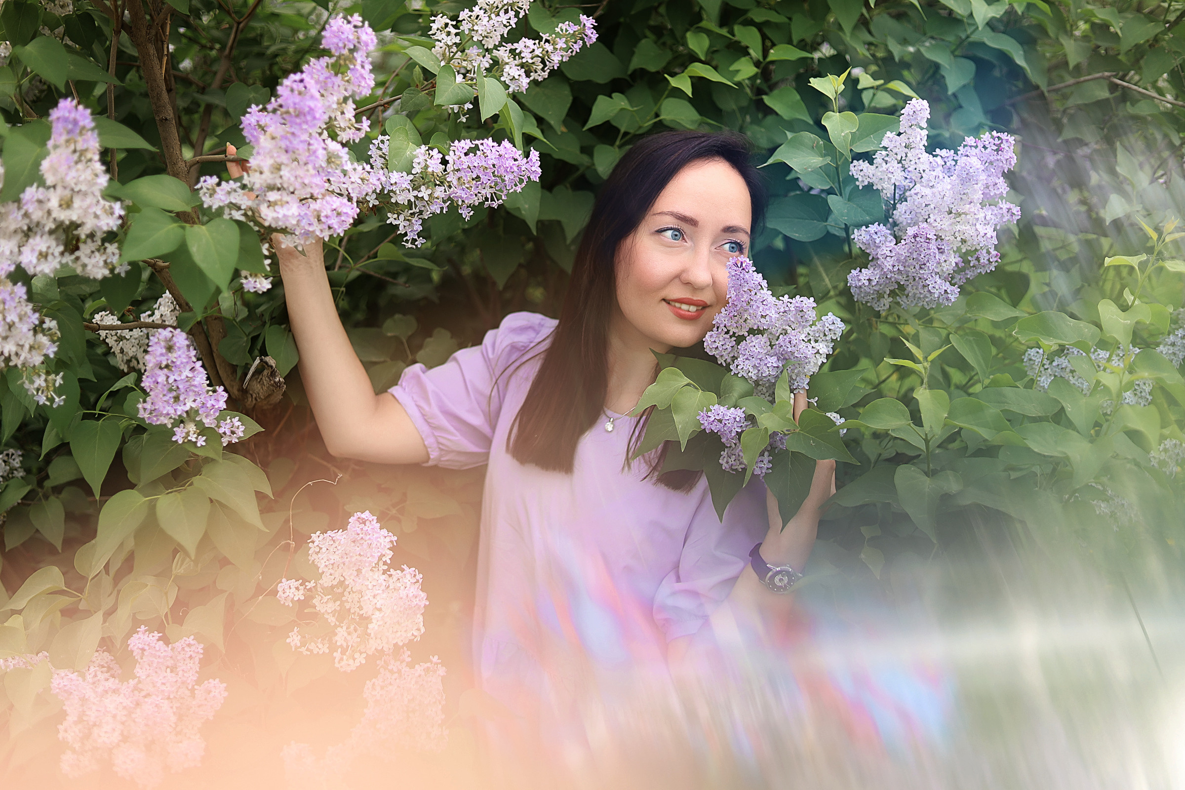 Фотосессия в сирени. Индивидуальная фотосессия Пермь