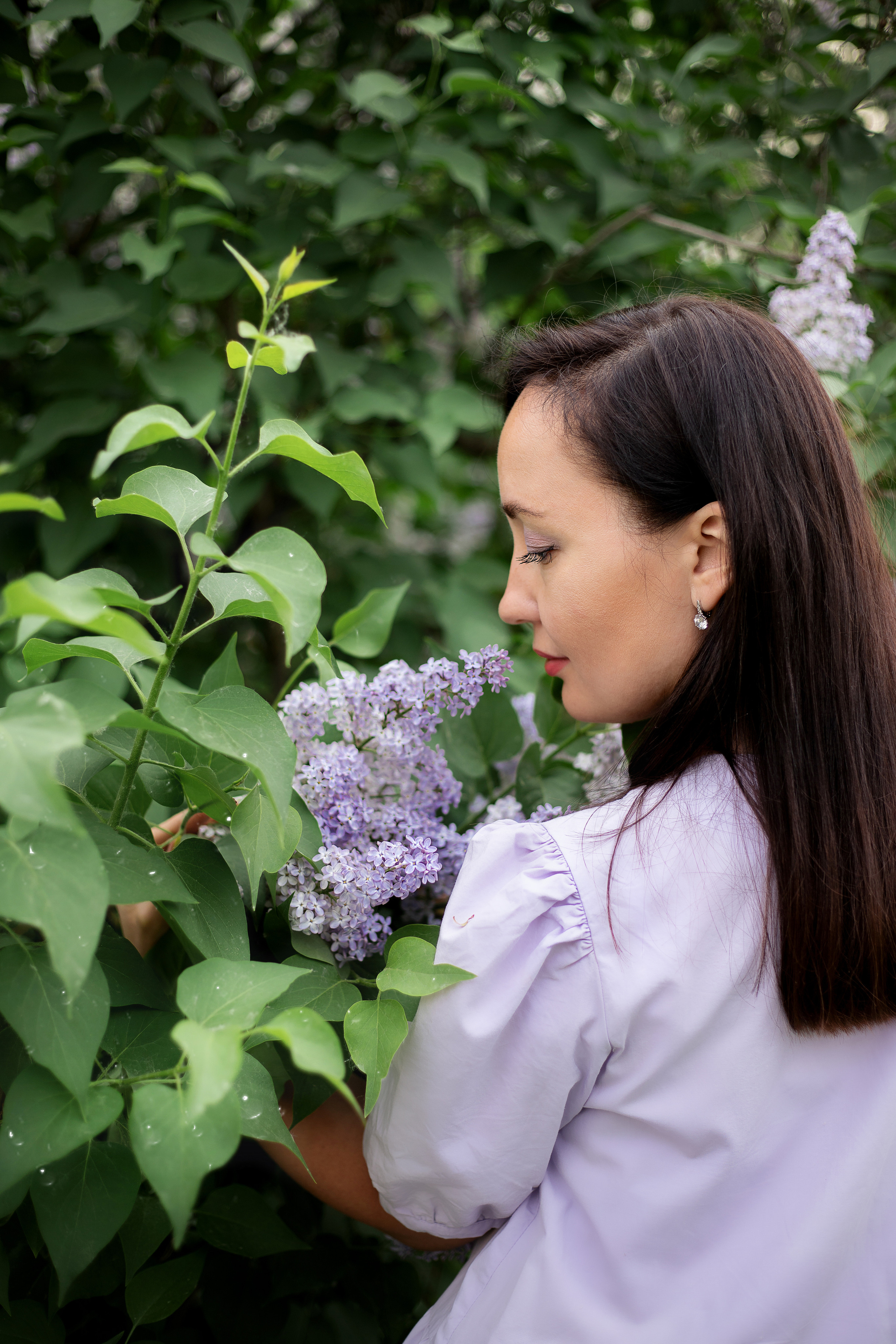 Фотосессия в сирени. Индивидуальная фотосессия Пермь