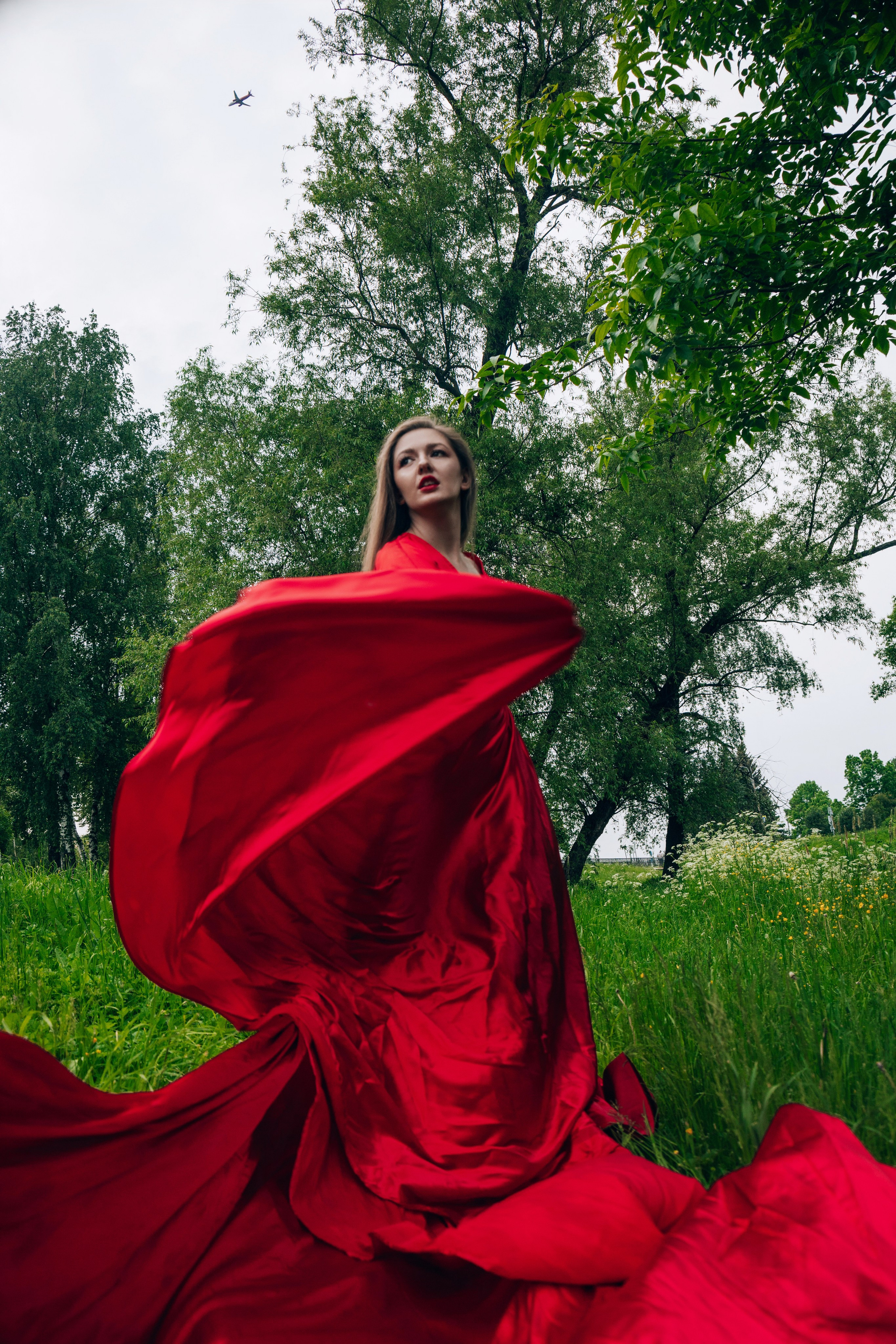 Красное платье. Фотограф Александра Кузуб Санкт-Петербург