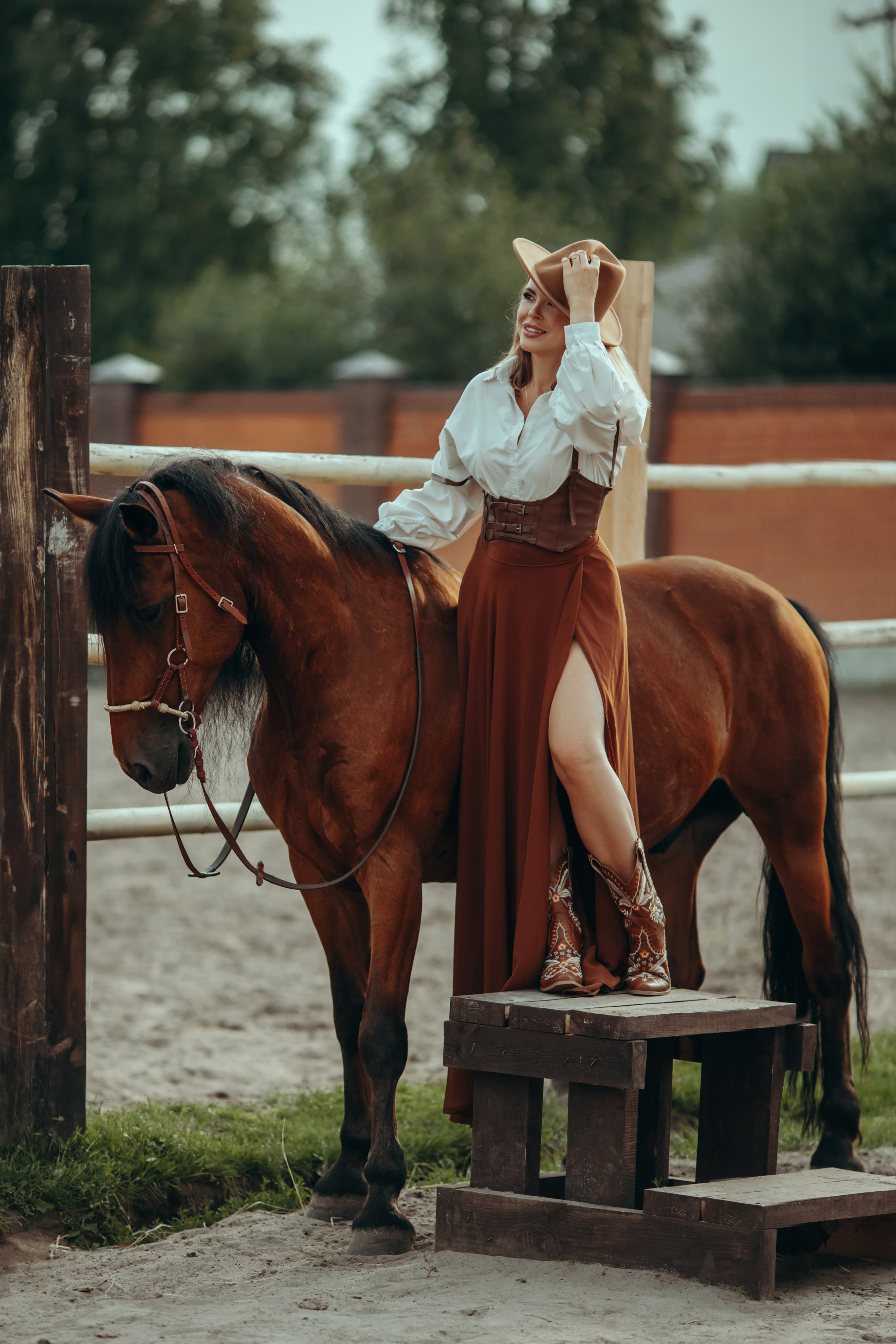 Галина. Анна Молчанова конный фотограф в Тюмени | фотосессии с лошадьми Тюмень