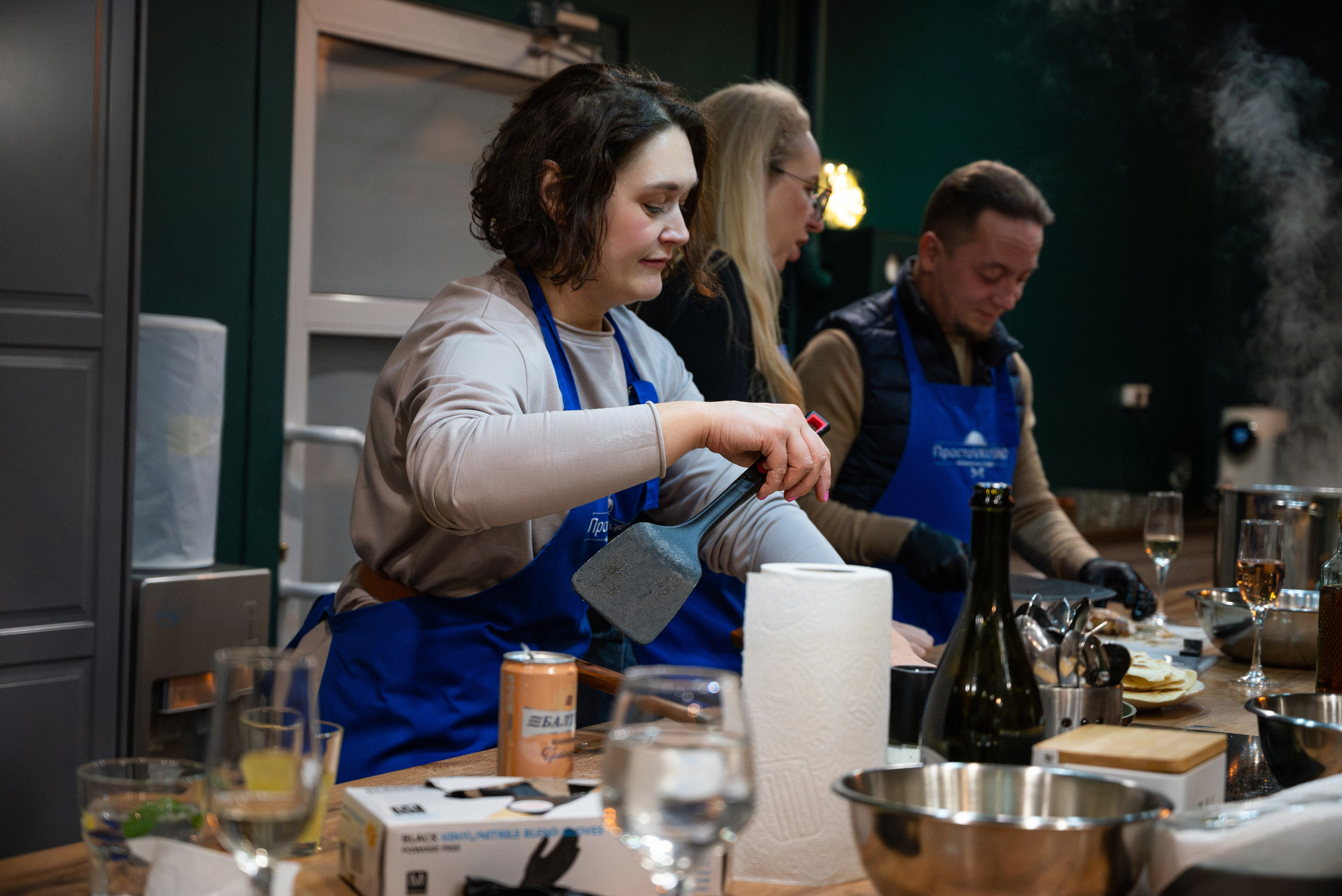 Кулинарный мастер класс. Фотограф мероприятий в Москве