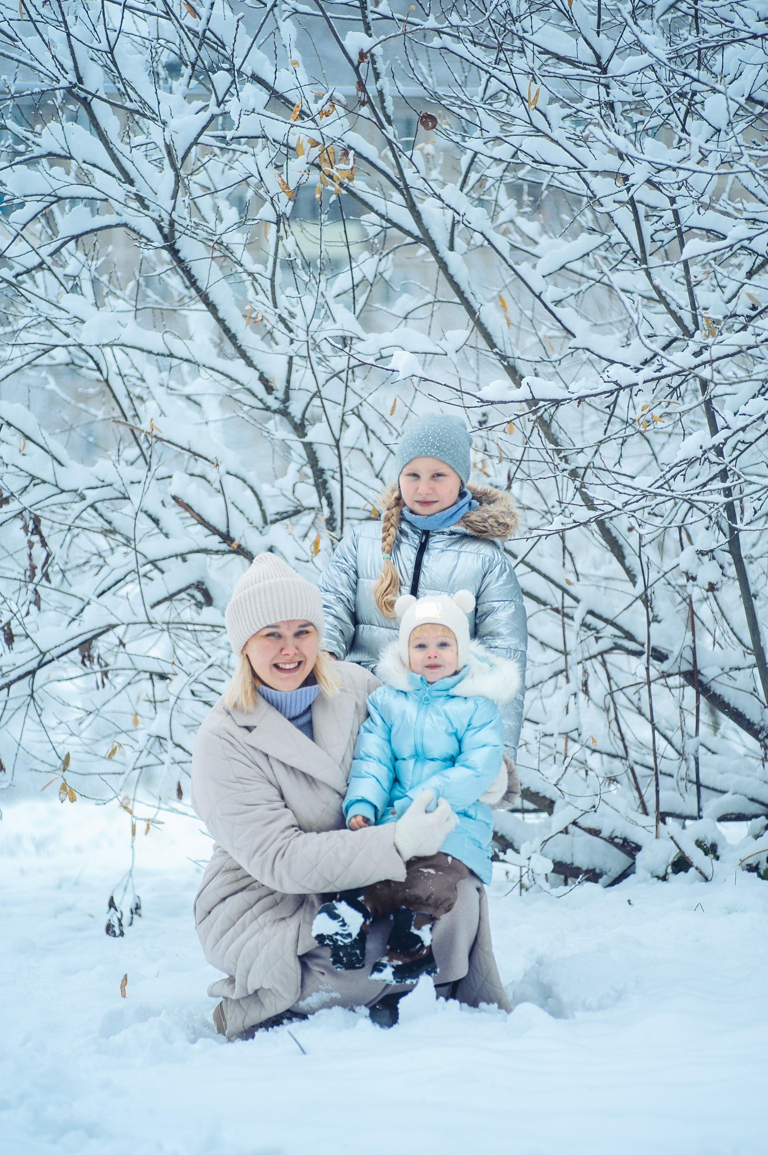 Зимняя семейная фотосессия. Дмитрий Черяник свадебный и семейный фотограф