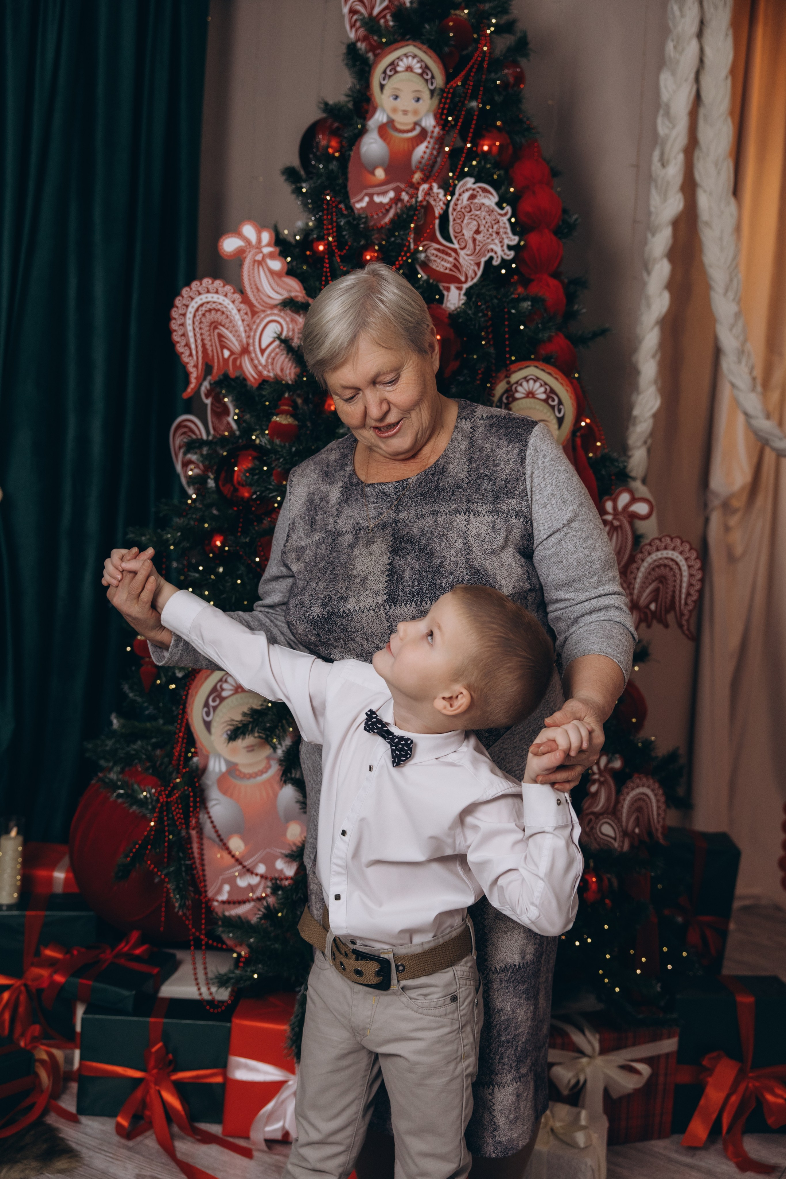 Новогодние истории в студии 8 этаж. Свадебный, семейный фотограф в Иркутске Светлана Макаричева