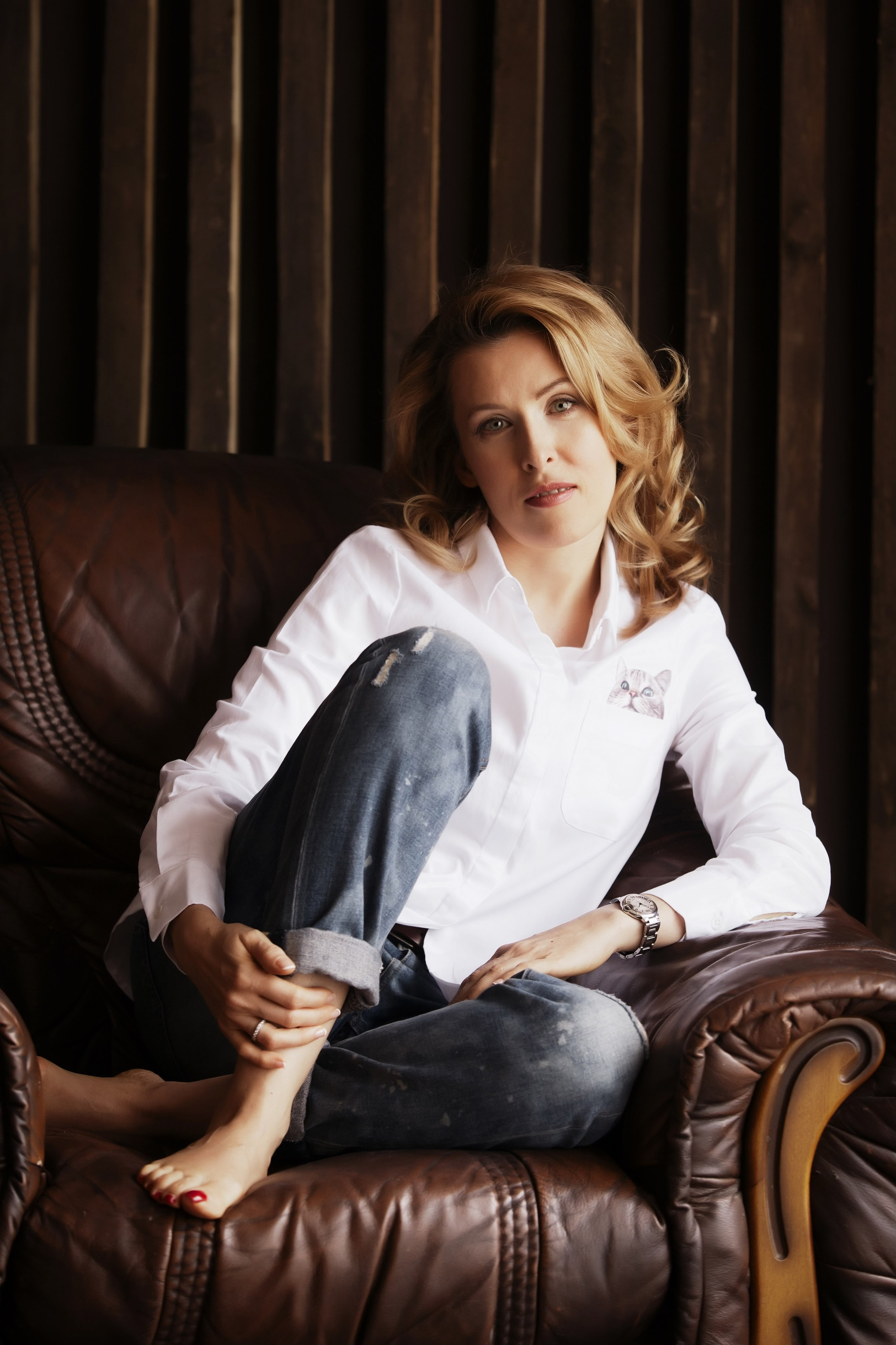 Съемка в студии для психолога Светланы Павловой. Фотографы в Москве Светлана Устинова и Сергей Грачев