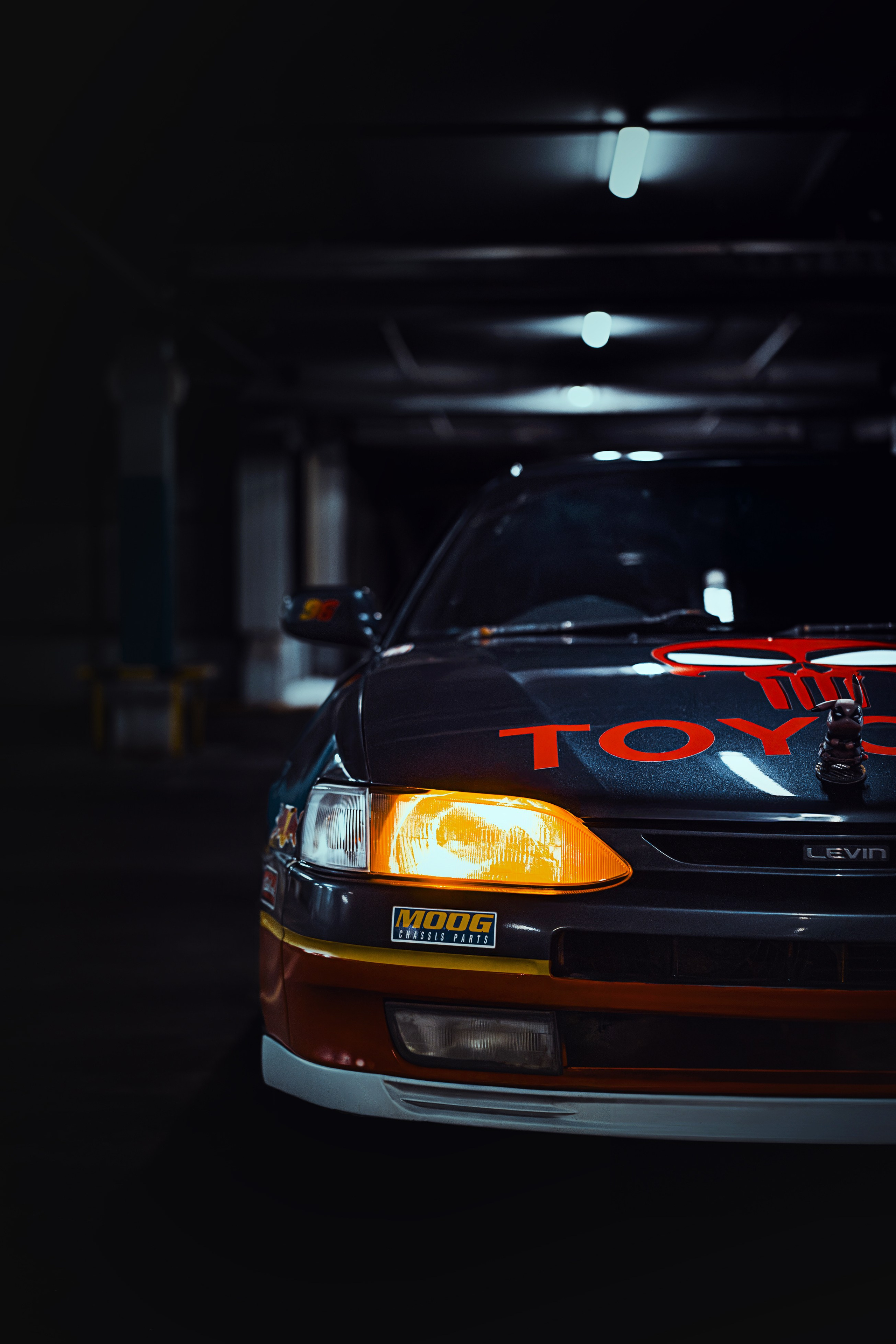 Pikarolla. Toyota Corolla Levin AE 111. Night Pokemon