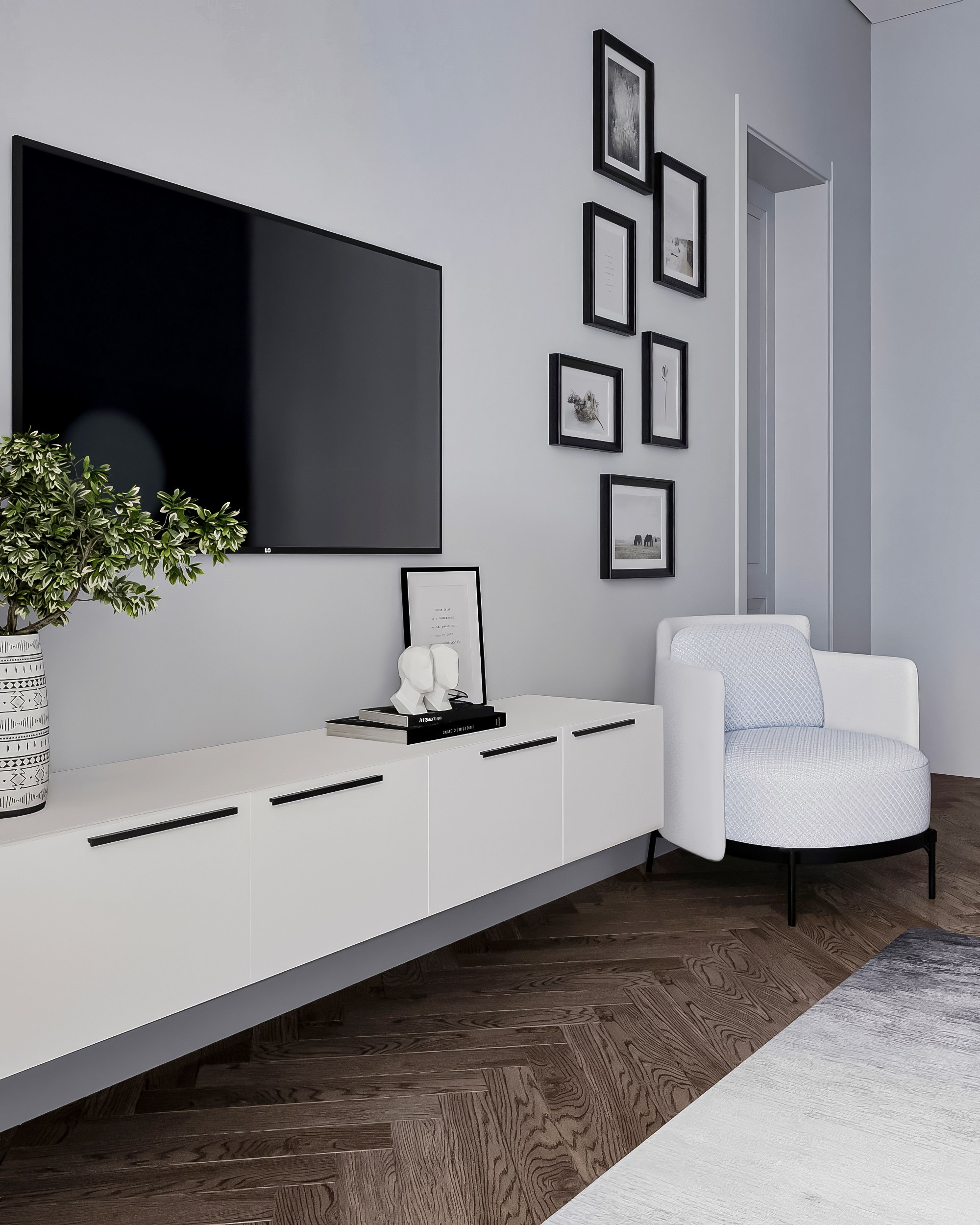 Частный дом 235 м². 3Д-Визуализация Наталья Макогонова