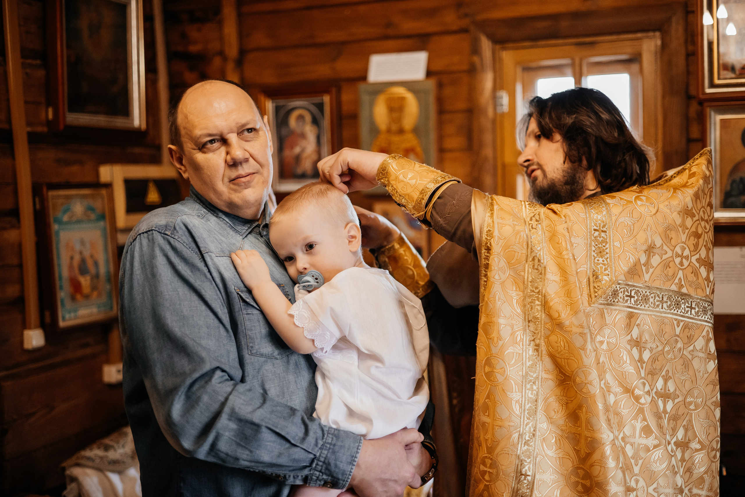 Съёмки в Храме