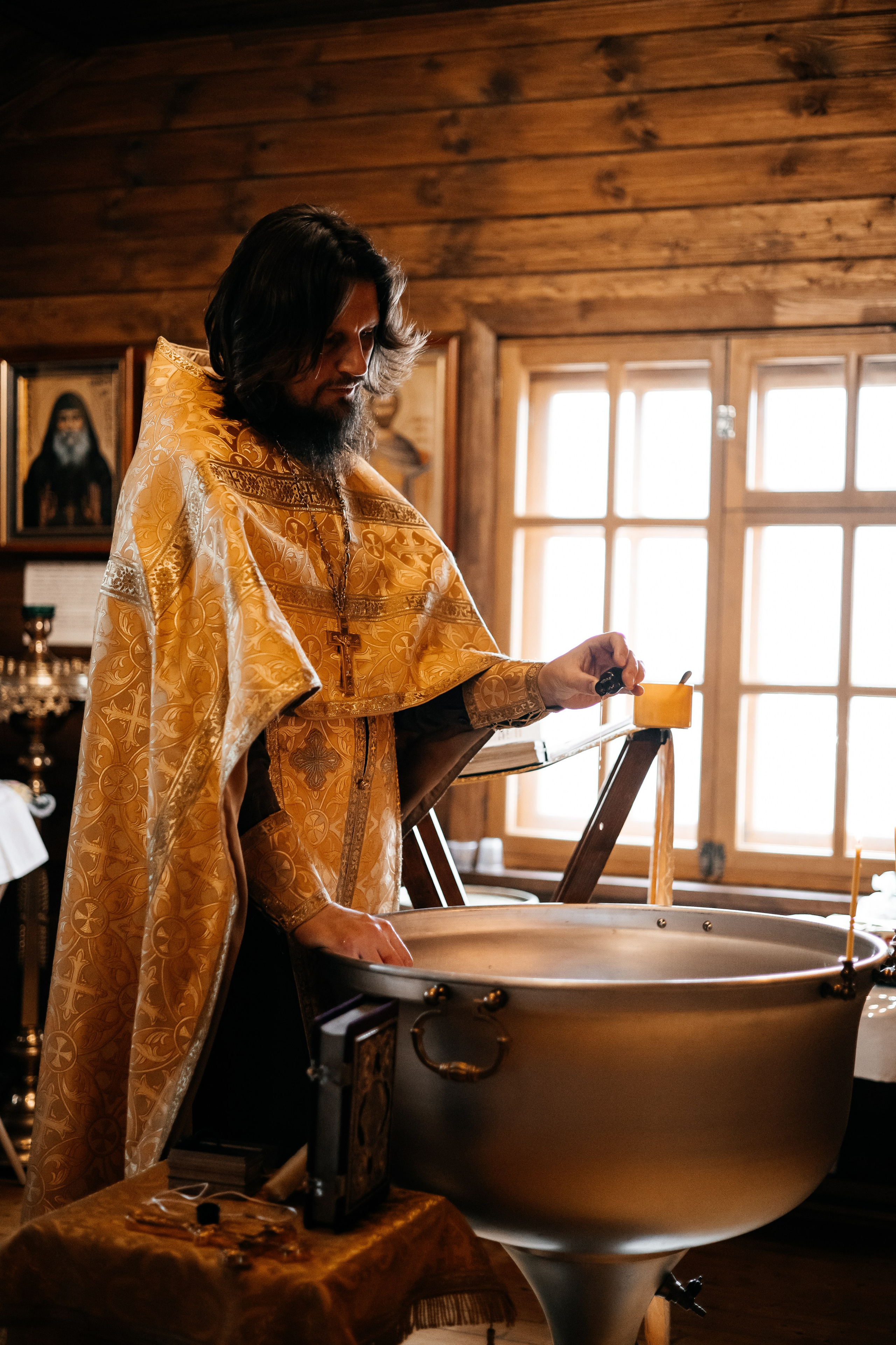 Съёмки в Храме