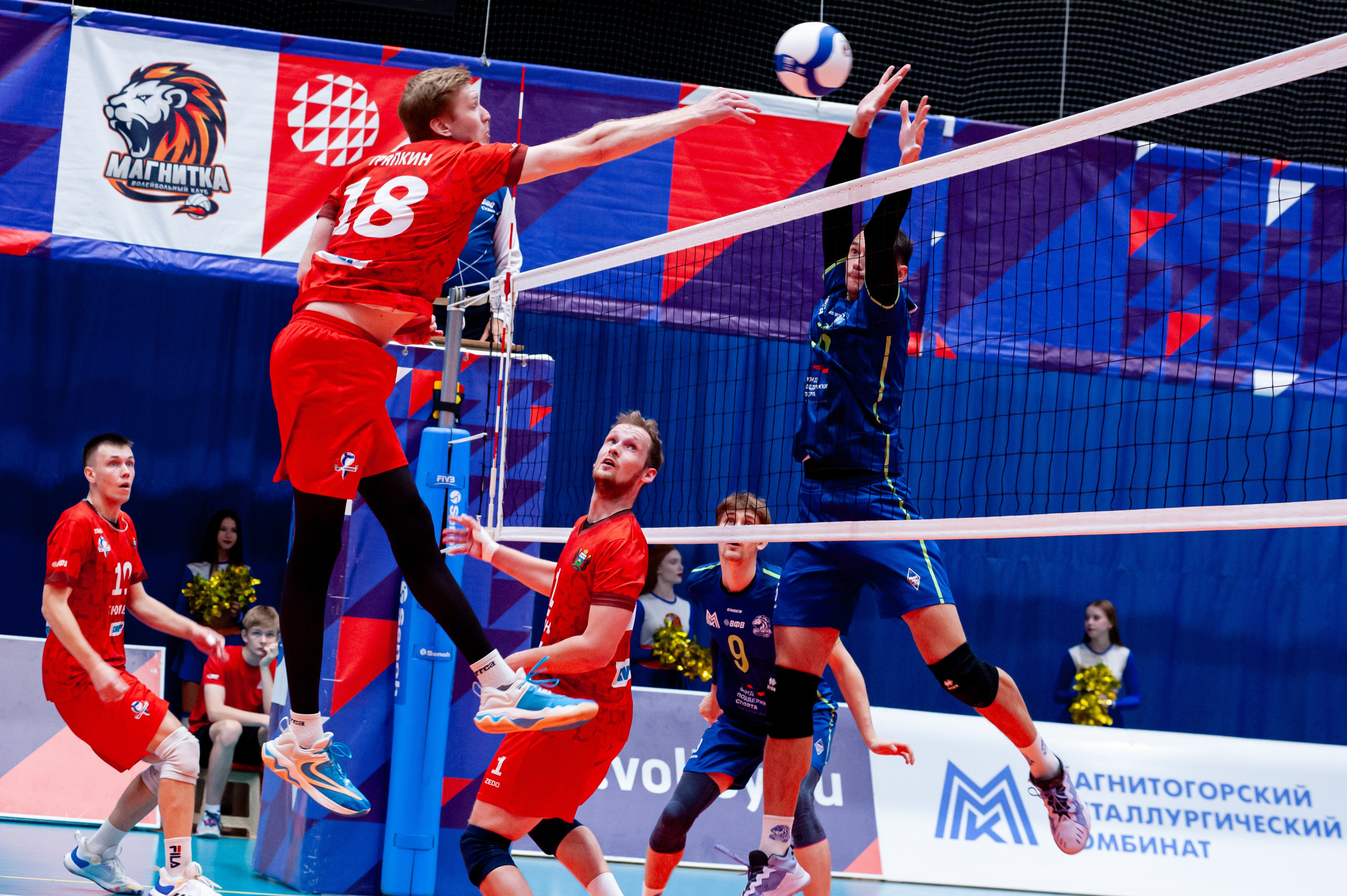 Чемпионат России по волейболу. Высшая лига А. Магнитка — Тюмень. Фотограф Магнитогорск Данил Семенов