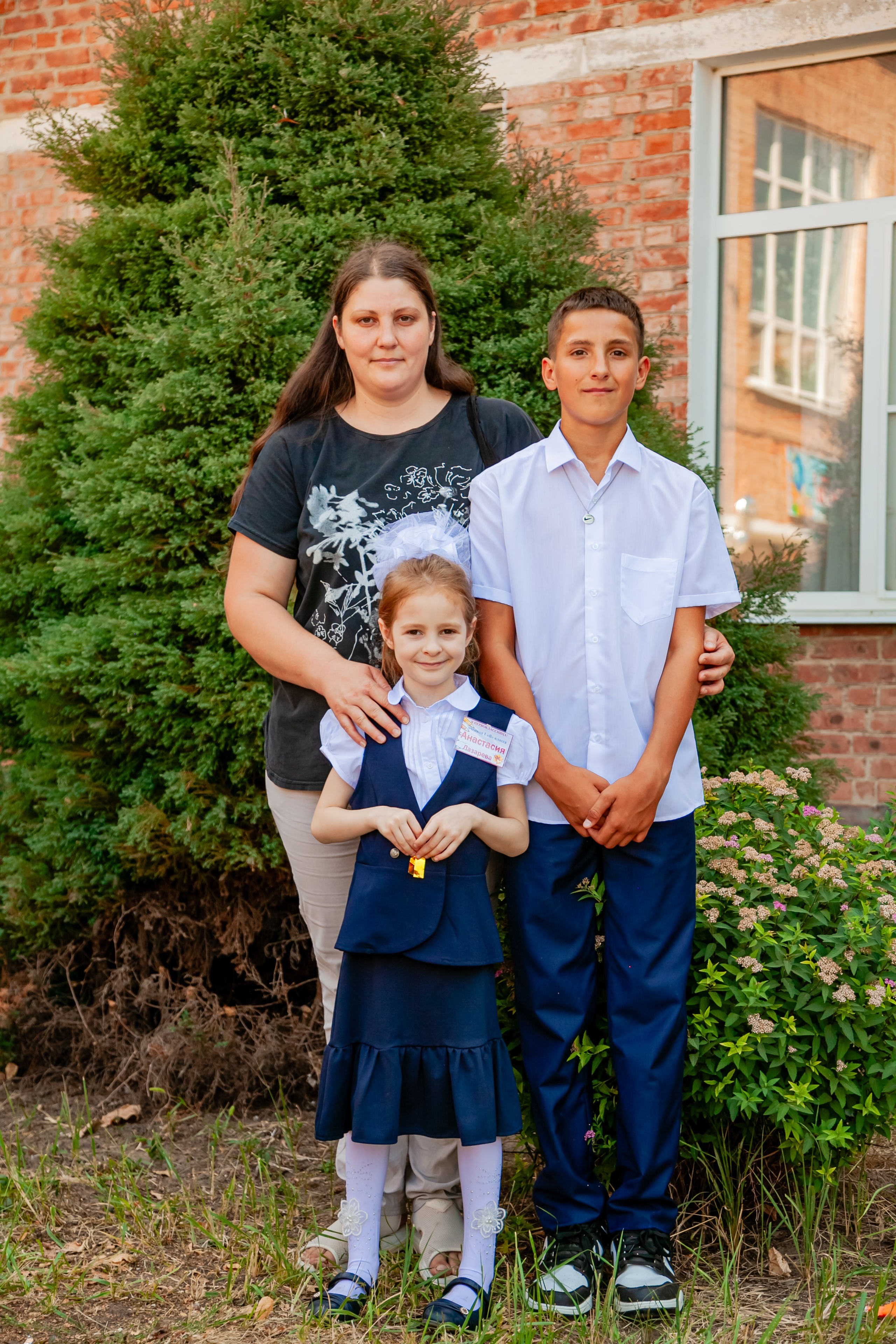 1 сентября линейка. Свадебный и семейный фотограф в Армавире