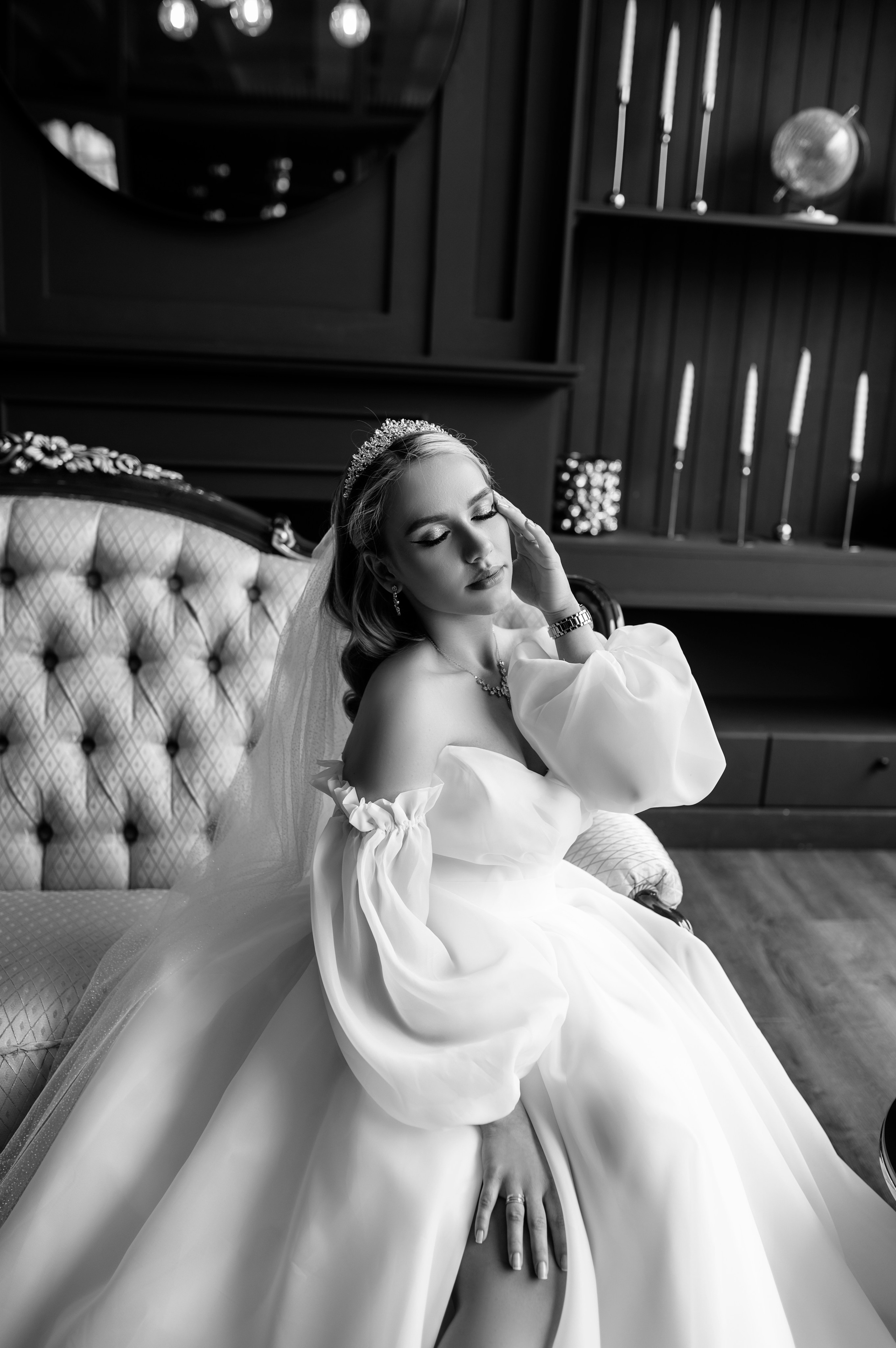 Свадебная фотосессия в фотостудии Аврора зал Эклипс. Семейный и свадебный фотограф в Донецке и Макеевке Дяченко Наталья