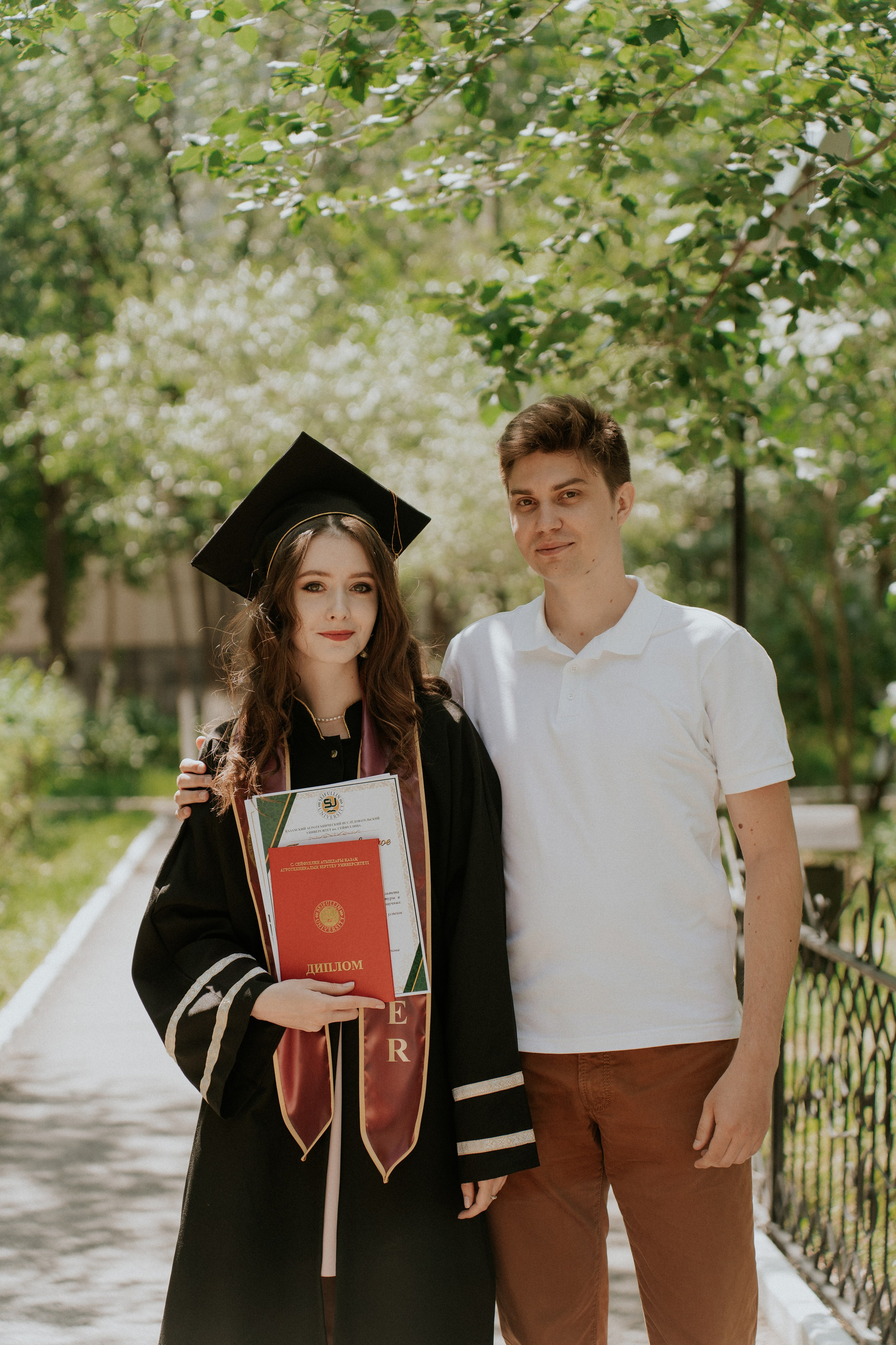 Выпускной Аграрный унивеситет. Крис Богомазова