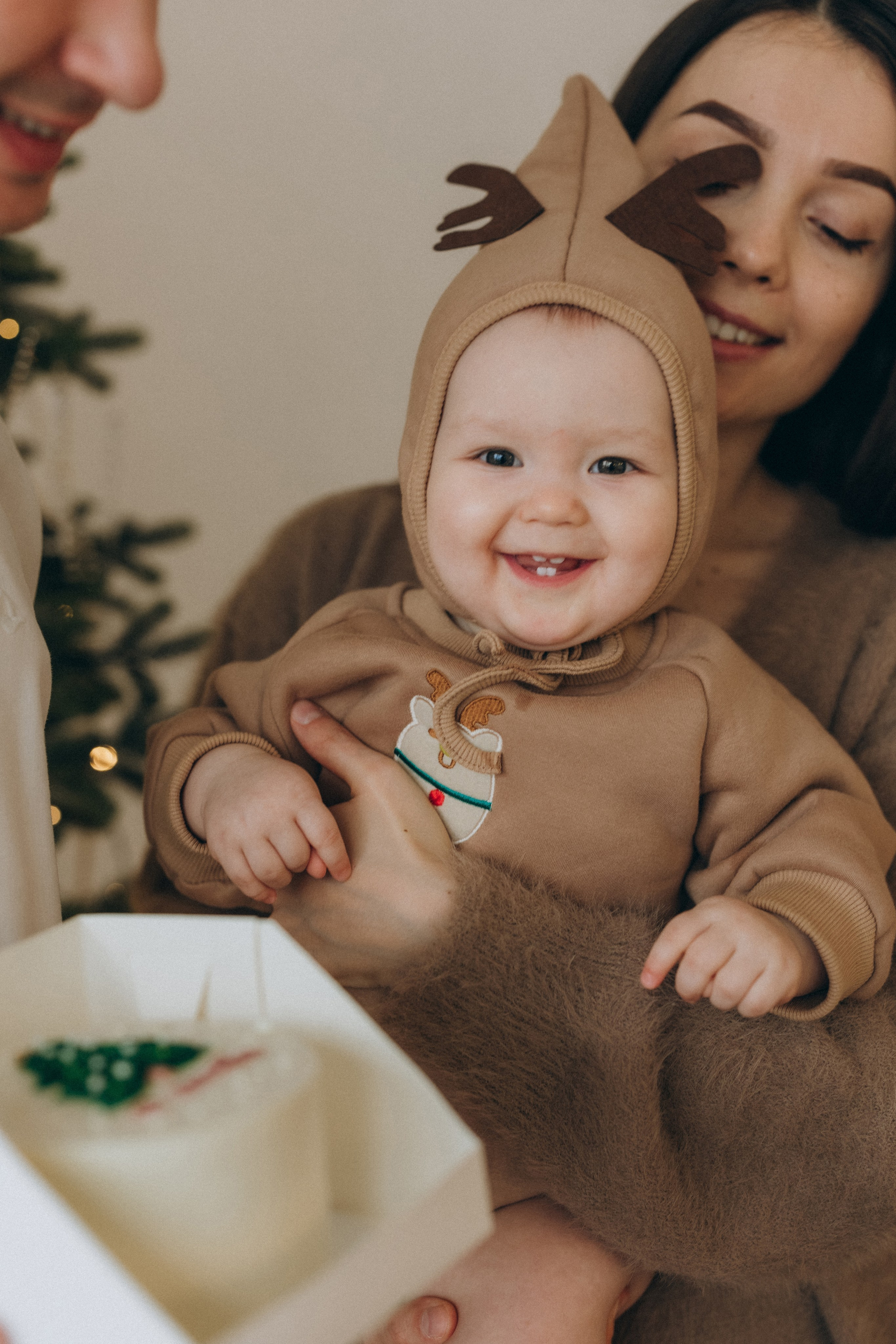 Семейная новогодняя фотосессия. Фотограф Москва Виктория-Антуанетта