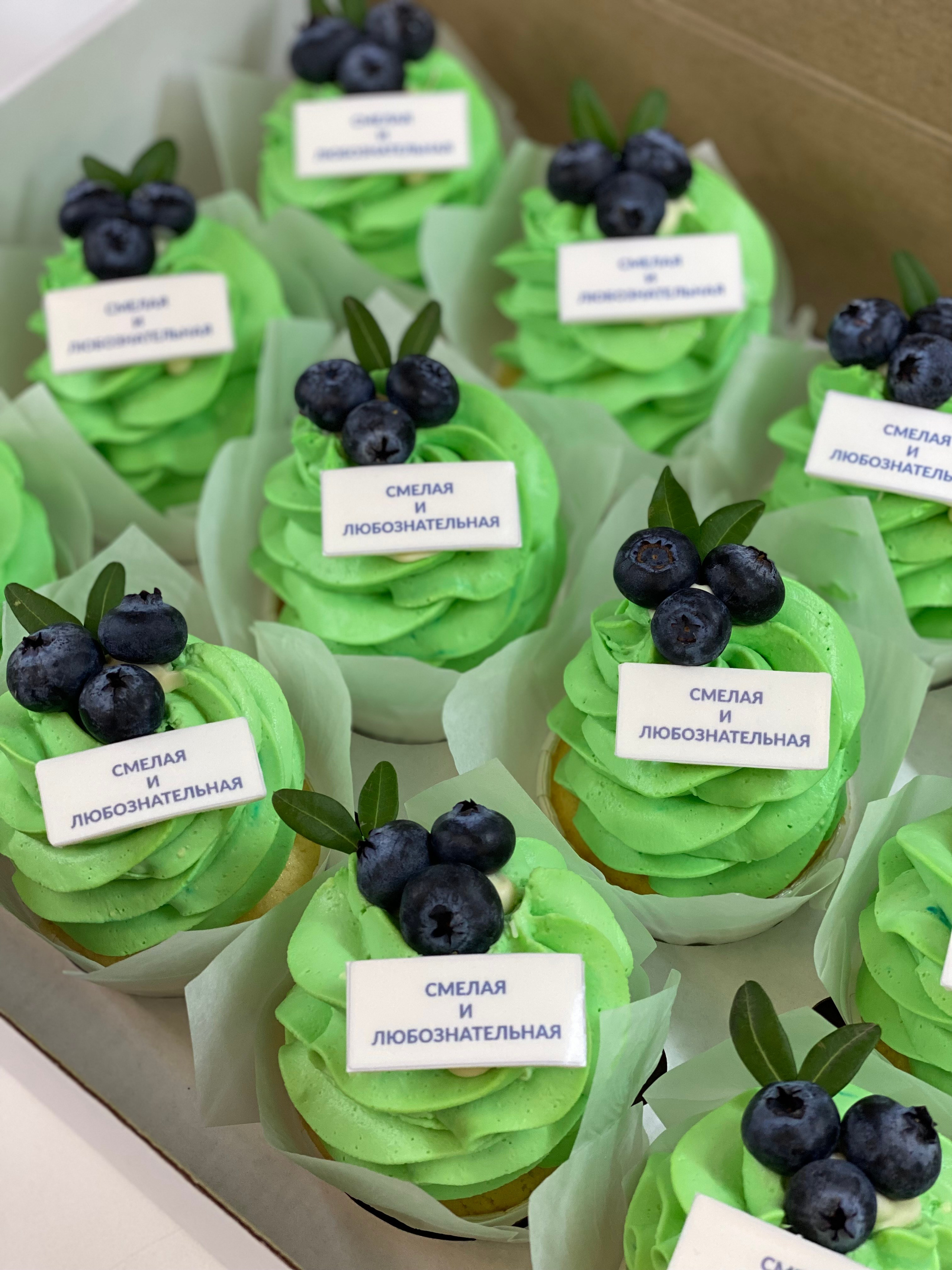 Капкейки стандартные с логотипом. Katyasugarsugar капкейки, зефир, торты Москва