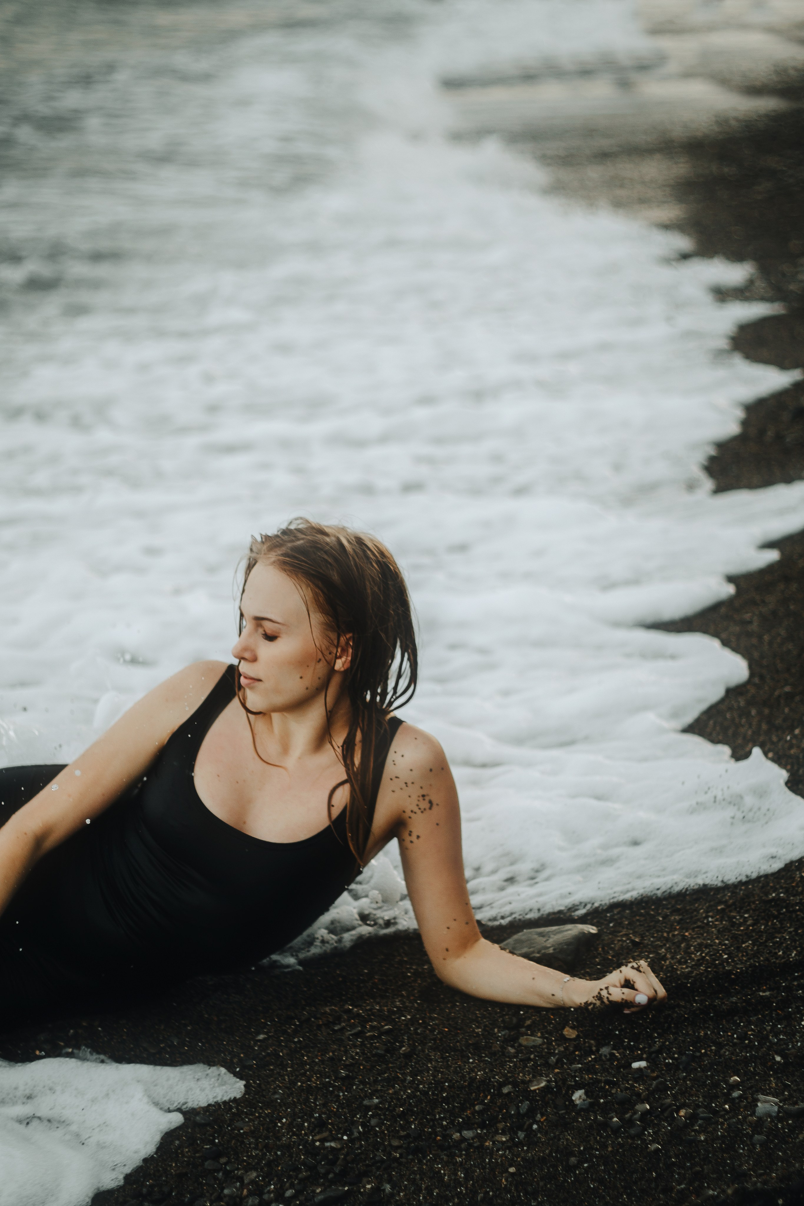 Дарья на улицах Гурзуфа и в объятиях Черного моря. Фотограф в Крыму | Виктория Нотевская