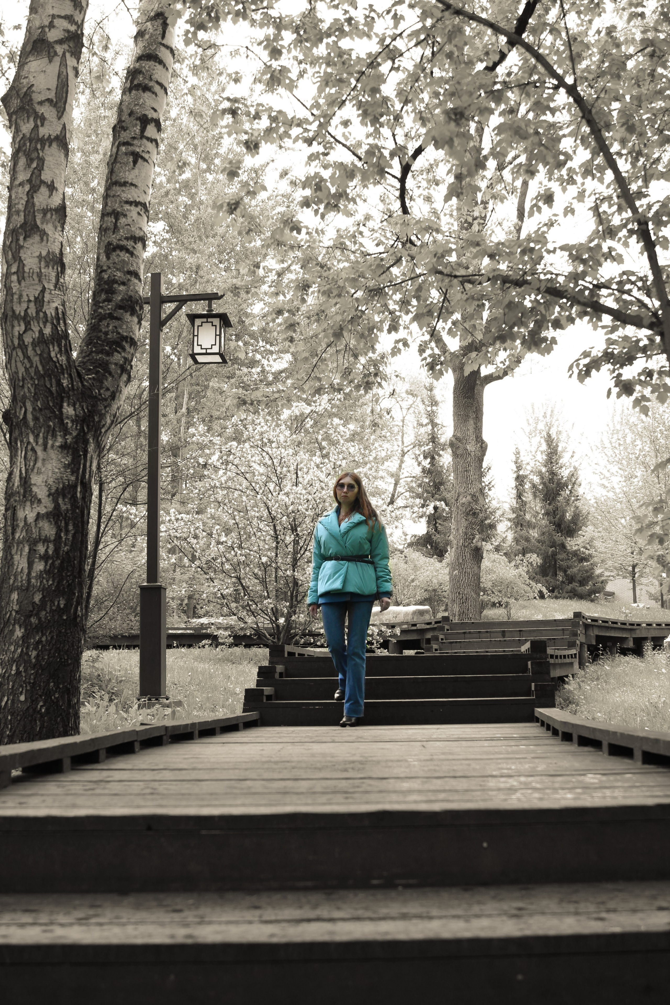 Фотосессия в парке Хуамин в мае. Ваш личный фотограф в Москве Мила