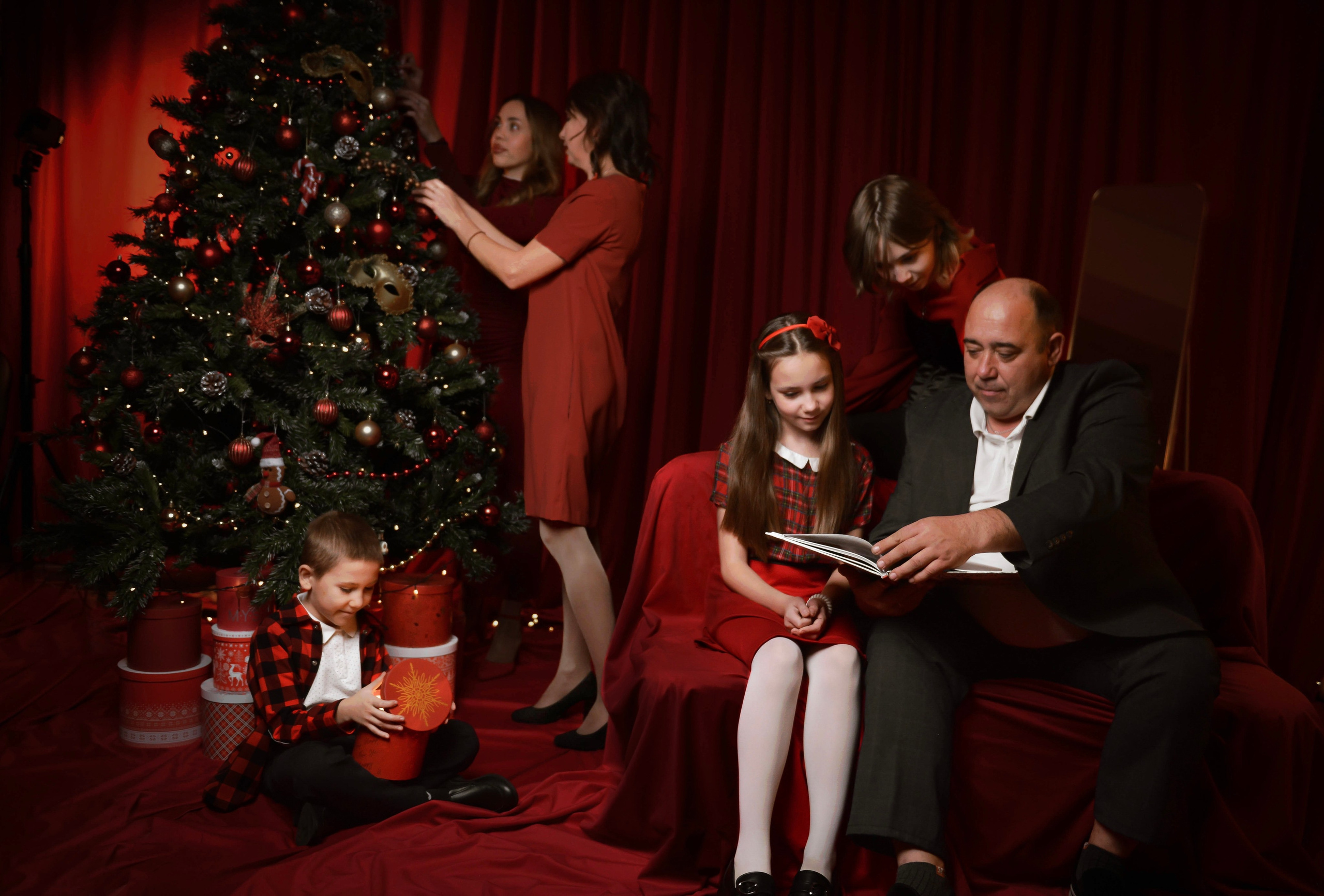 Нина и семья. Фотограф в Новомичуринске Наталья Малиновская