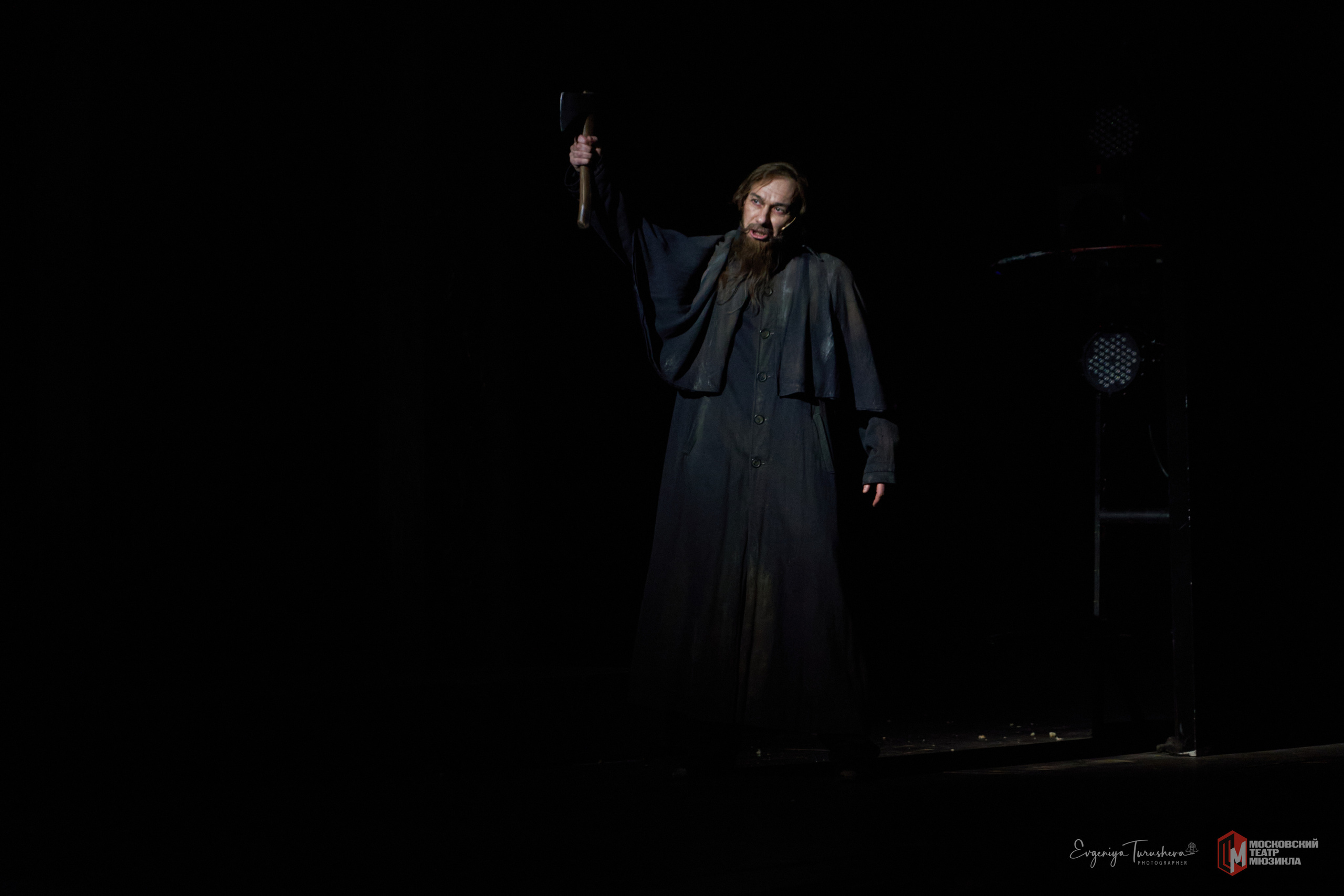Рок-опера «Преступление и наказание» (Театр мюзикла, 19 октября 2021). Фотограф Евгения Турушева