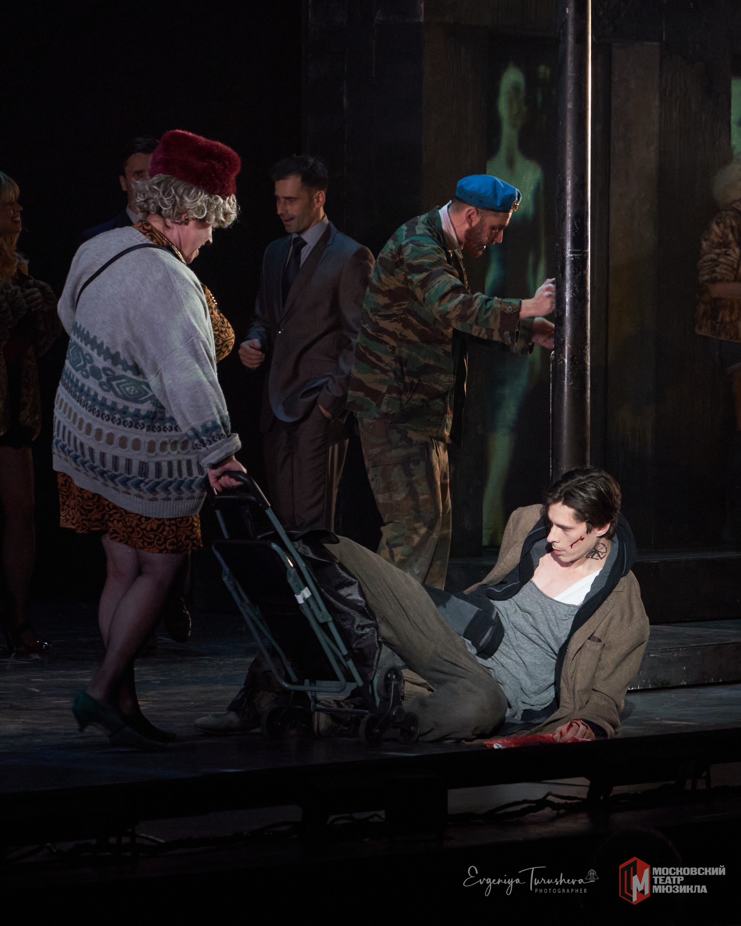 Рок-опера «Преступление и наказание» (Театр мюзикла, 19 октября 2021). Фотограф Евгения Турушева