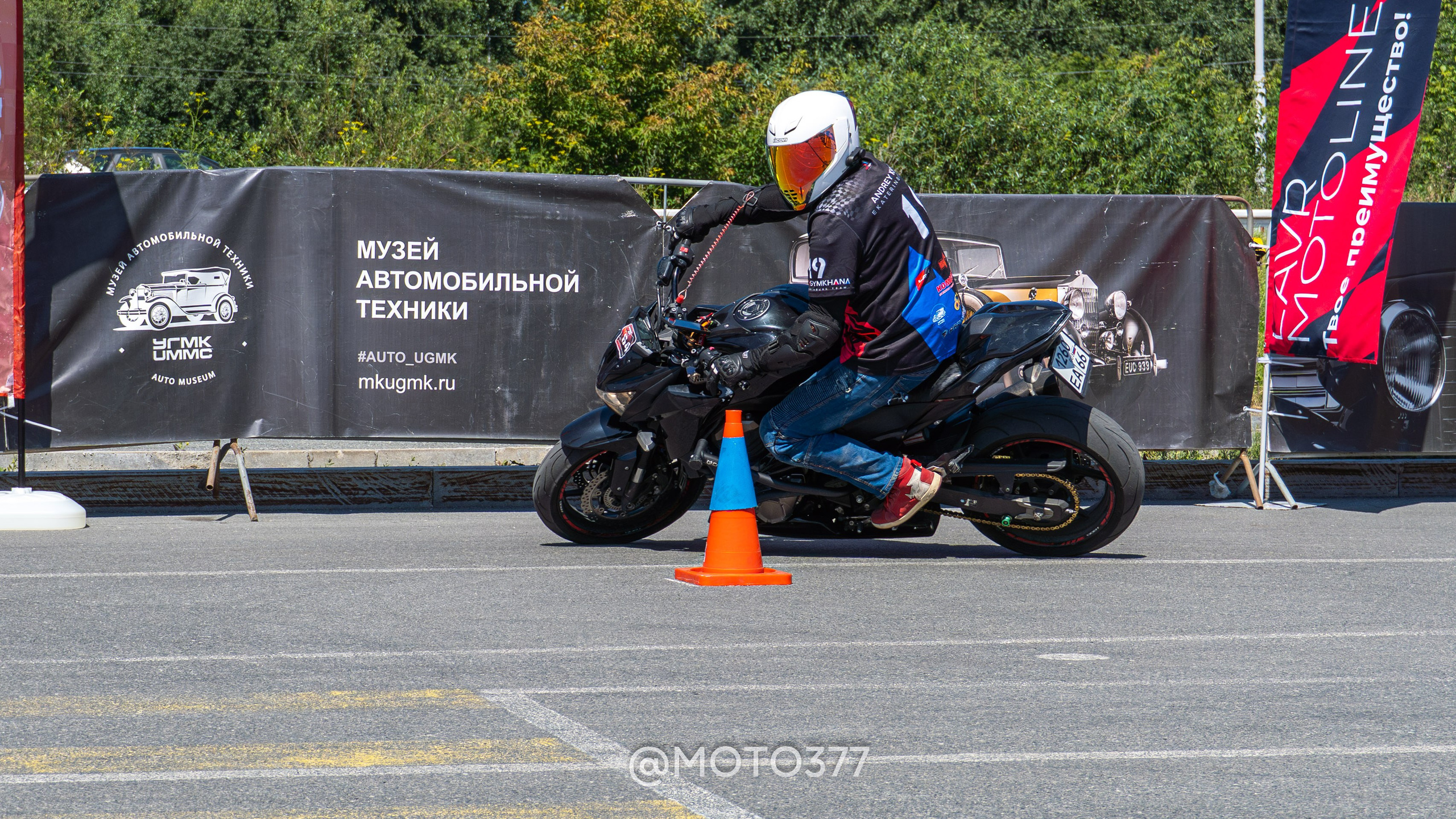 Motogymkhana CUP 1 Ekat 2025. Moto377