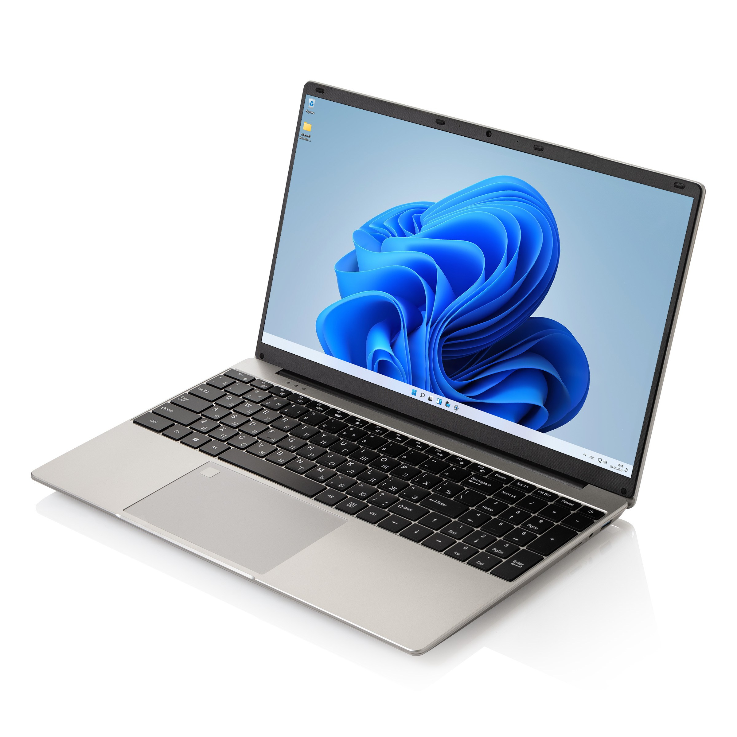 Рабочий ноутбук с включенным экраном | Фото для карточки товара