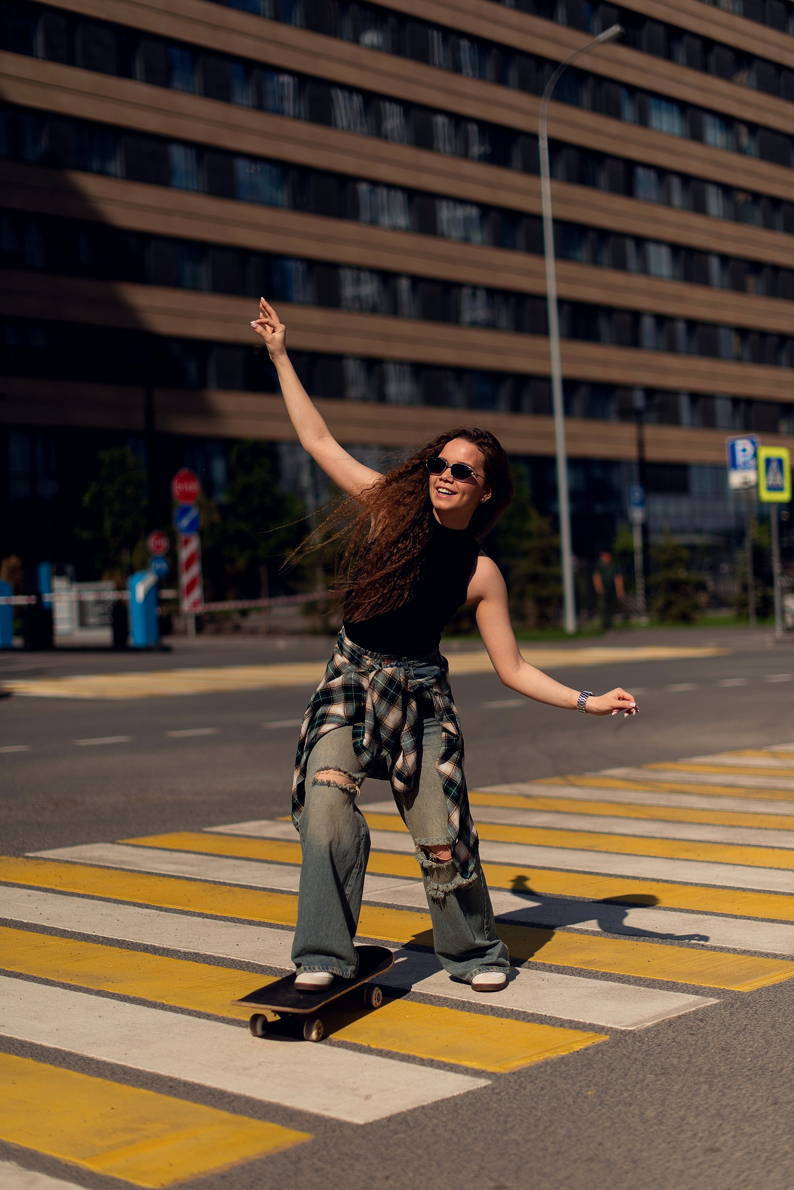 На скейтборде. Семейный и детский фотограф в Казани Виктория Мерхи