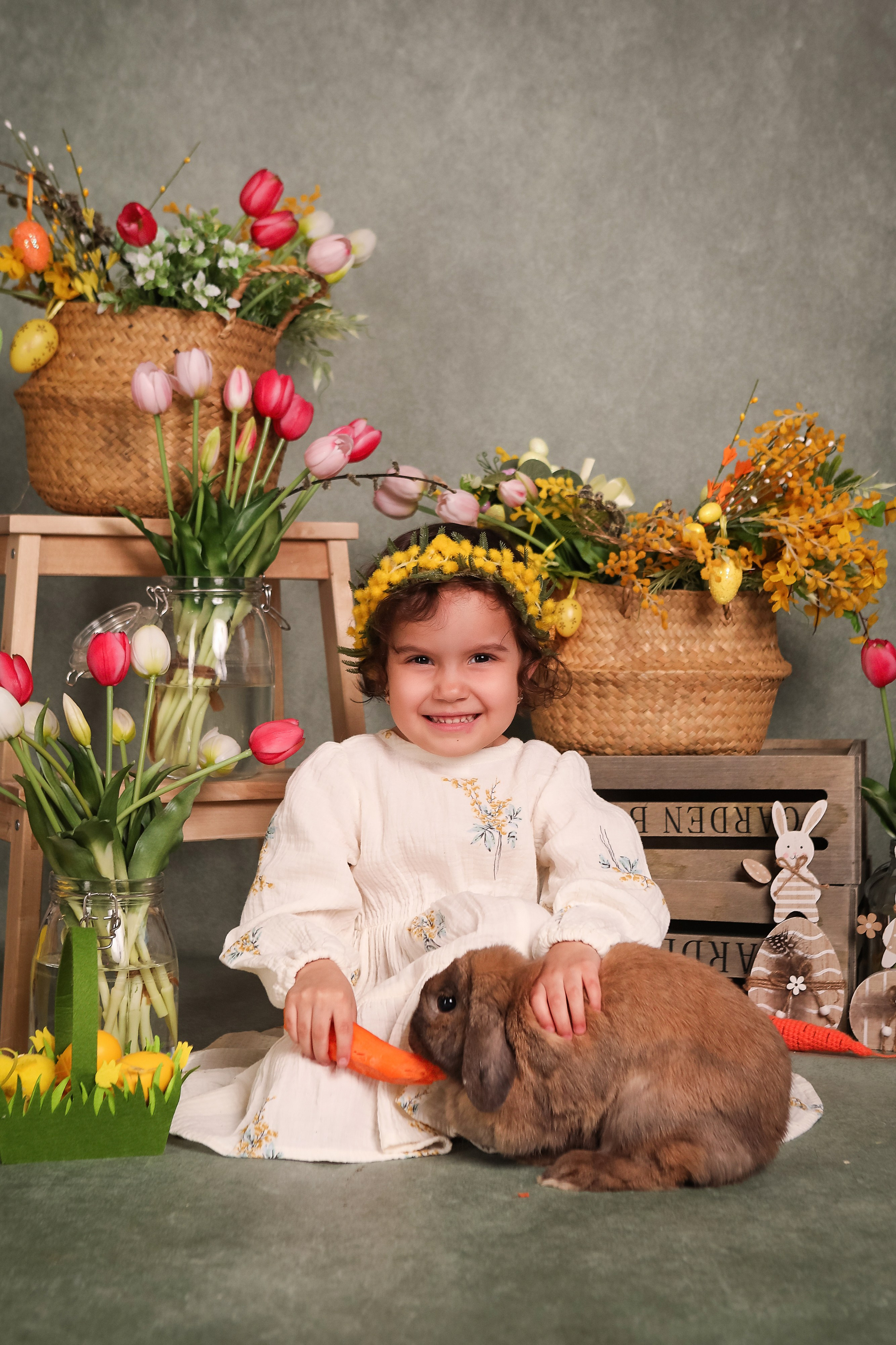 Фотопроект Пасхальный с кроликами. ФОТОГРАФ НА ГОДИК, БЕРЕМЕННОСТИ, НОВОРОЖДЕННЫХ, КРЕЩЕНИЯ МОСКВА