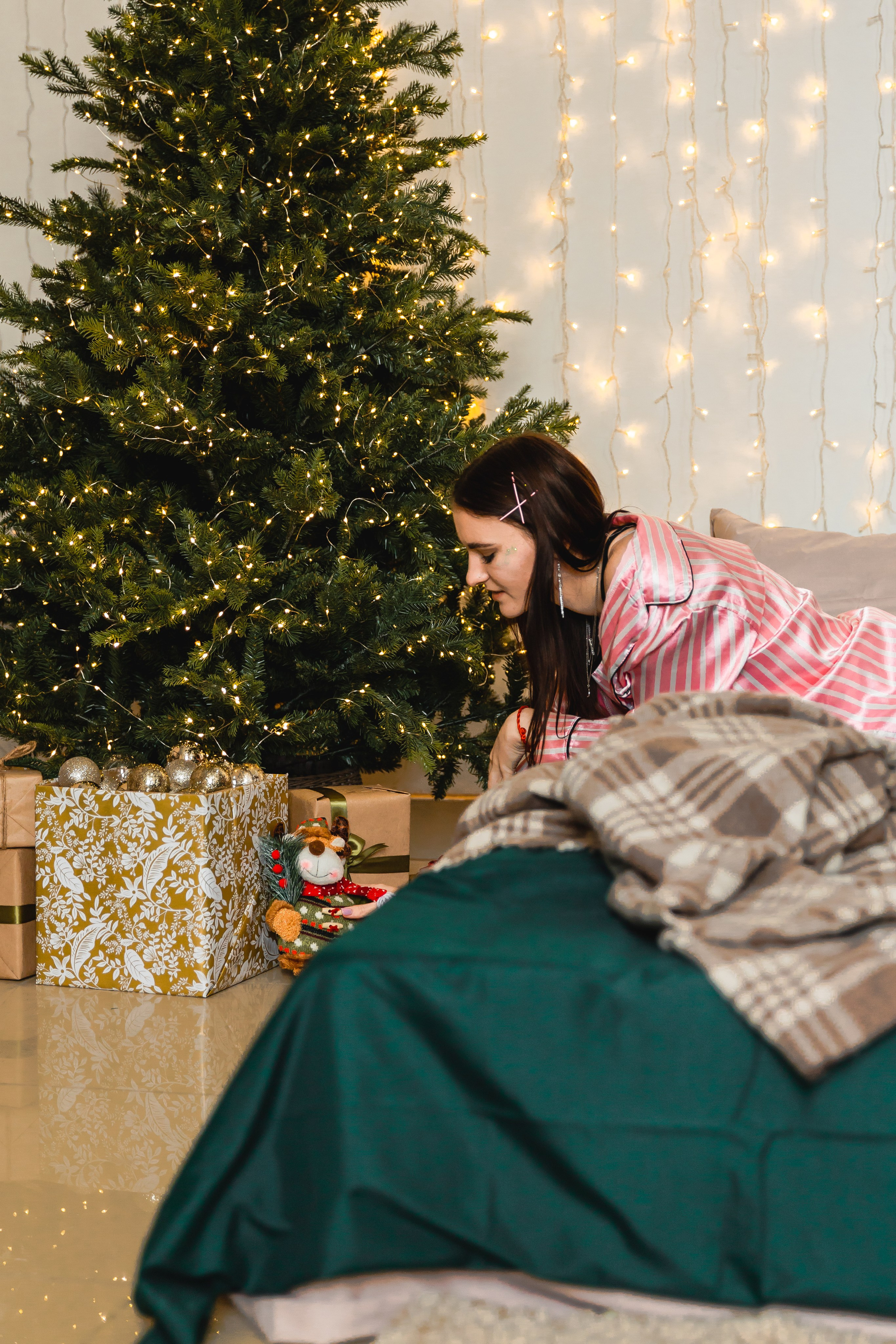 Лера. Индивидуальная новогодняя фотосессия. Фотограф во Владивостоке. Юрганова Анна