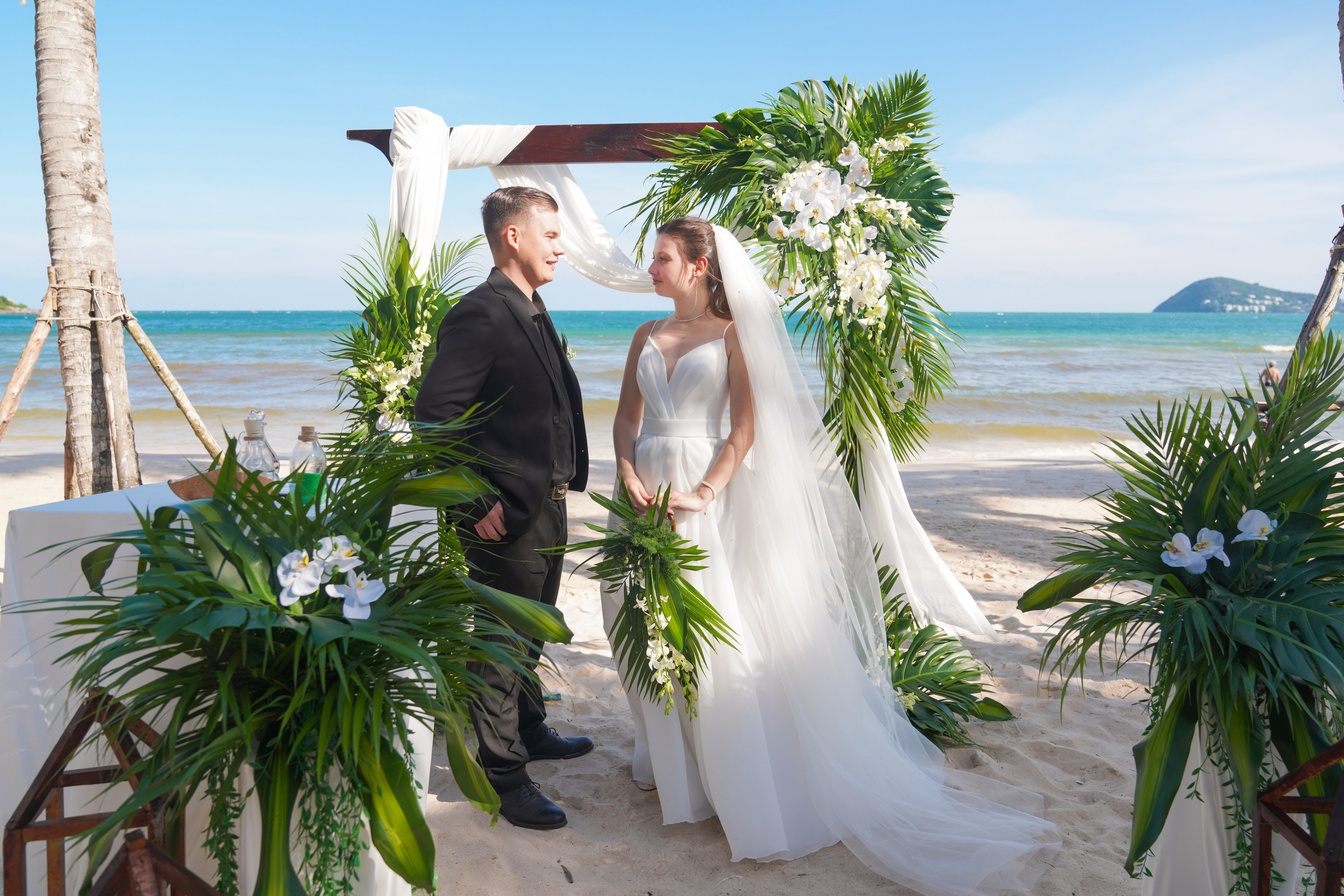 Свадебные церемонии на острове Фукуок. Фотограф Сергей Кишкель Дананг Нячанг Фукуок
