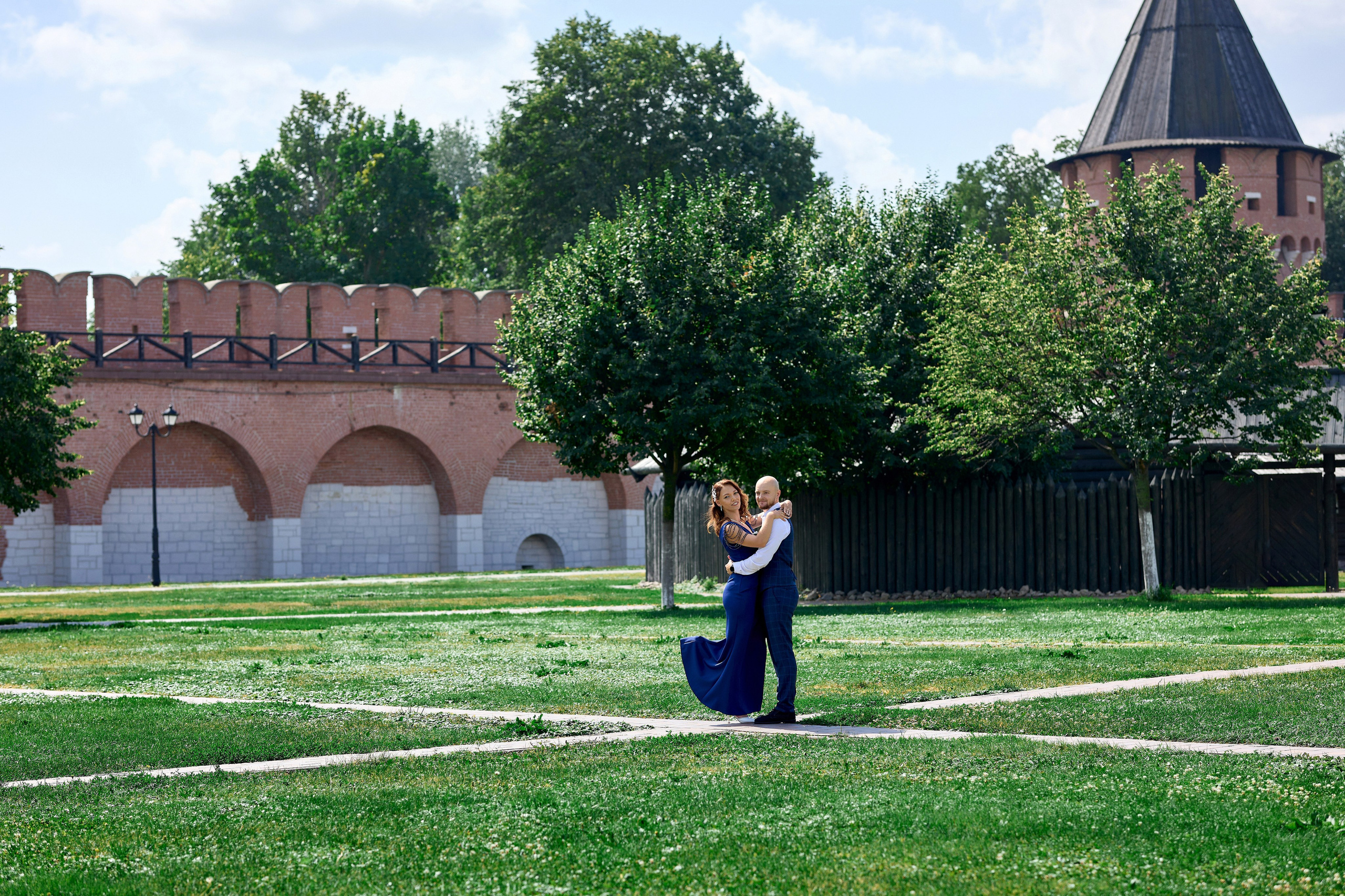 Свадебная фотосессия в Туле и прогулка в Платоновском парке