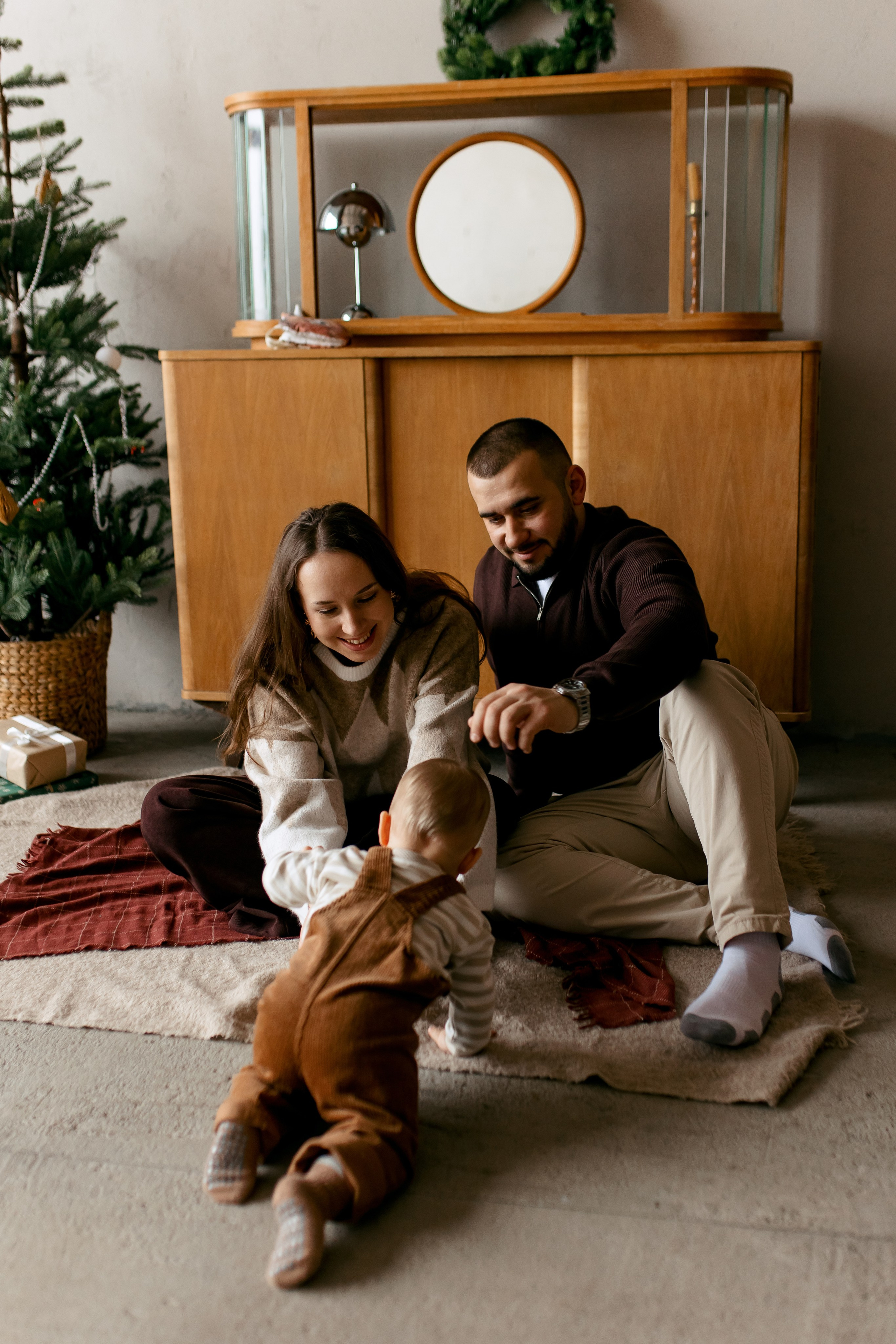 Новый год в уютной студии. Свадебный и портретный фотограф — Мария Костина