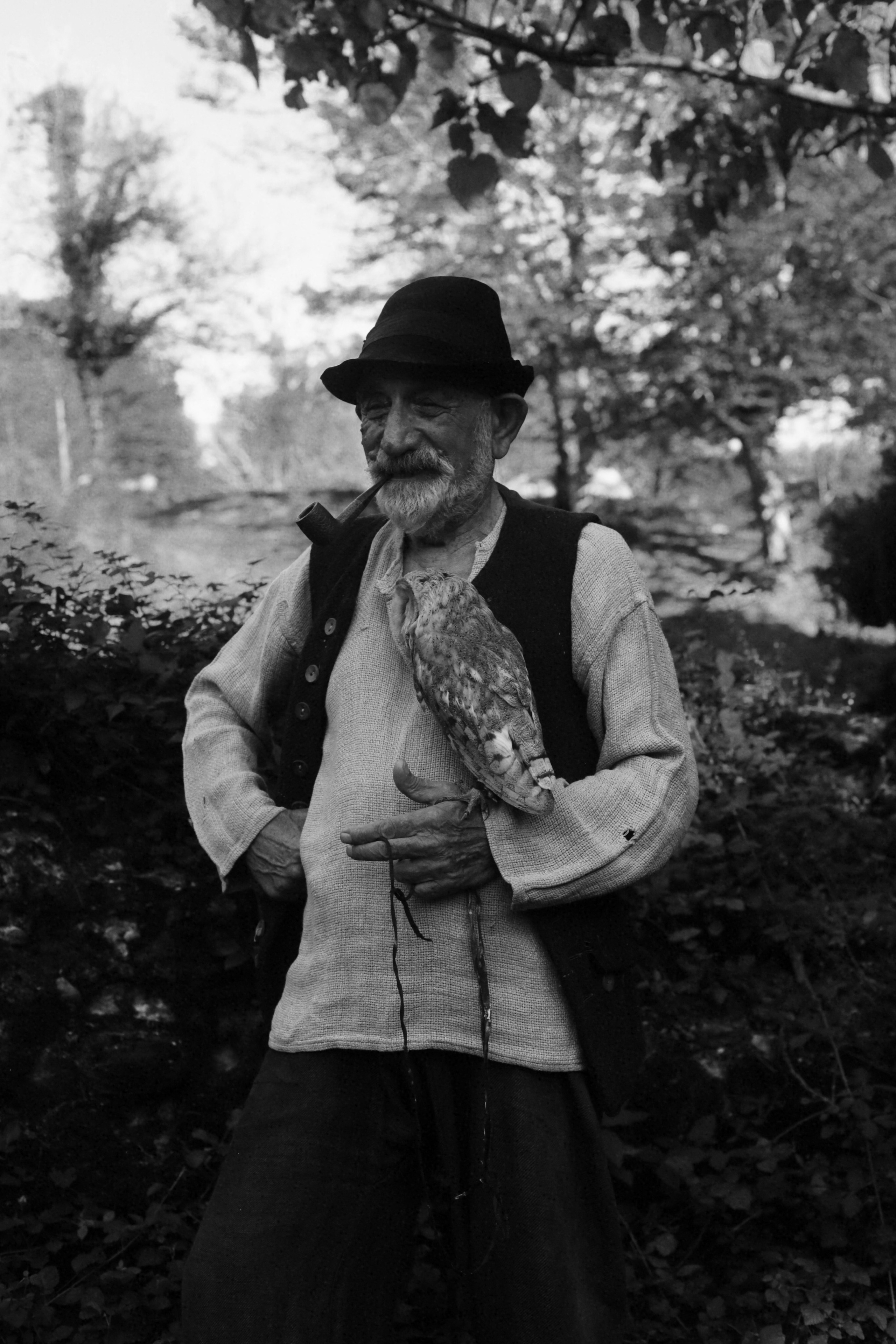 Кинематографическая съемка. Старик и дети. Ekaterina Beridze