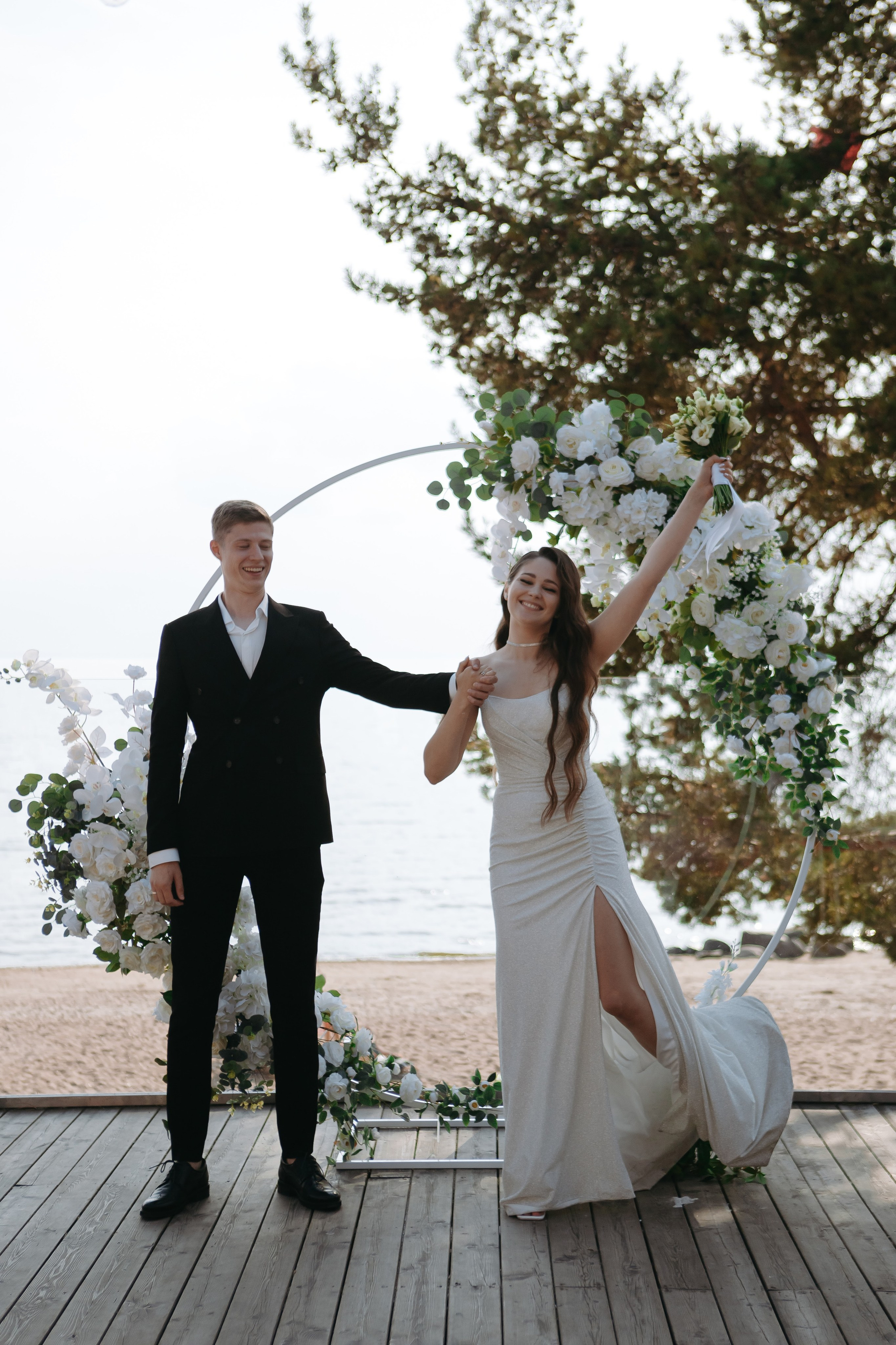 Свадьба на заливе в Санкт-Петербурге. Свадебный и семейный фотограф Арина Кулёва